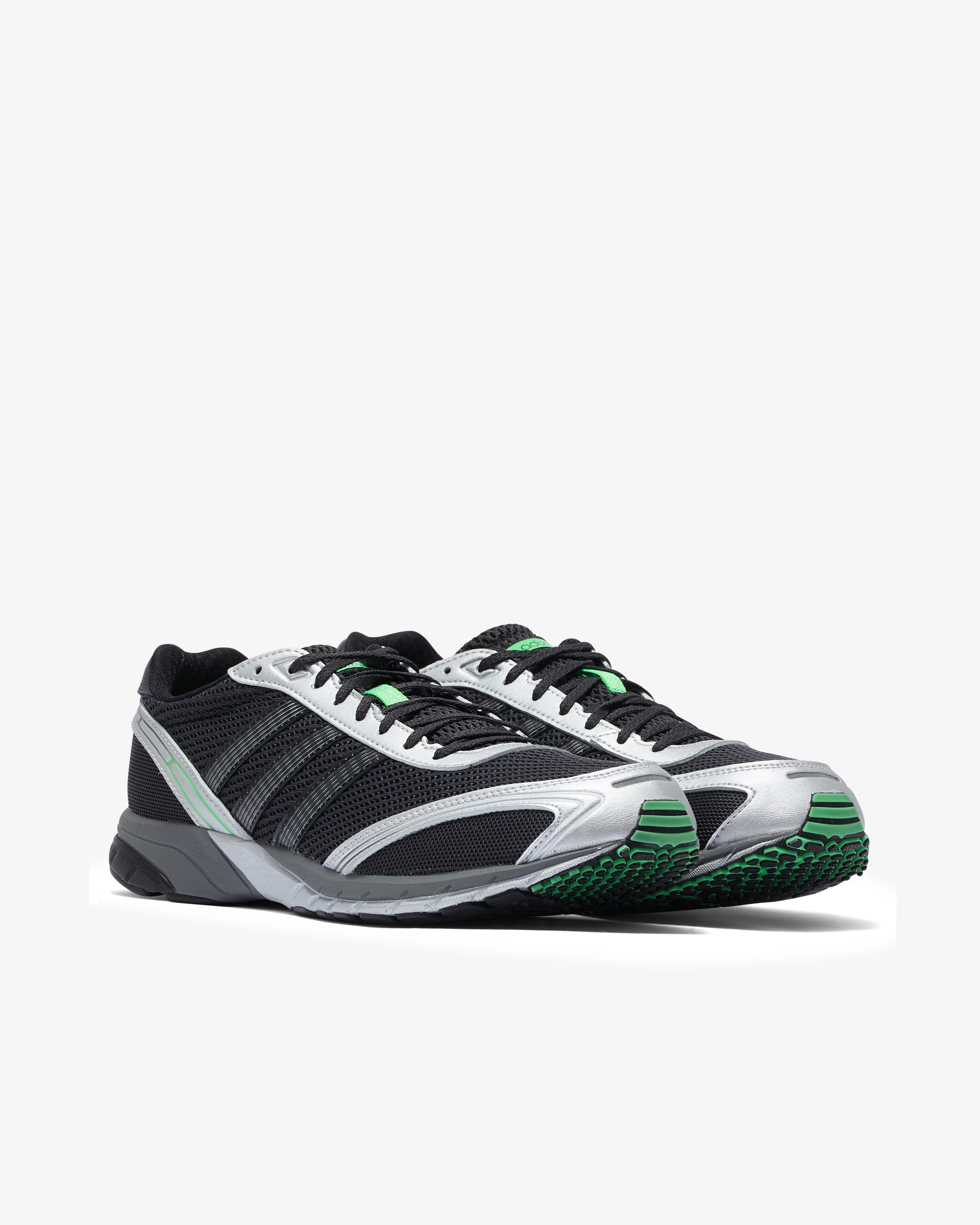 Adidas - Men’s Adizero Adios OG - (Black/Silver) - Image 3
