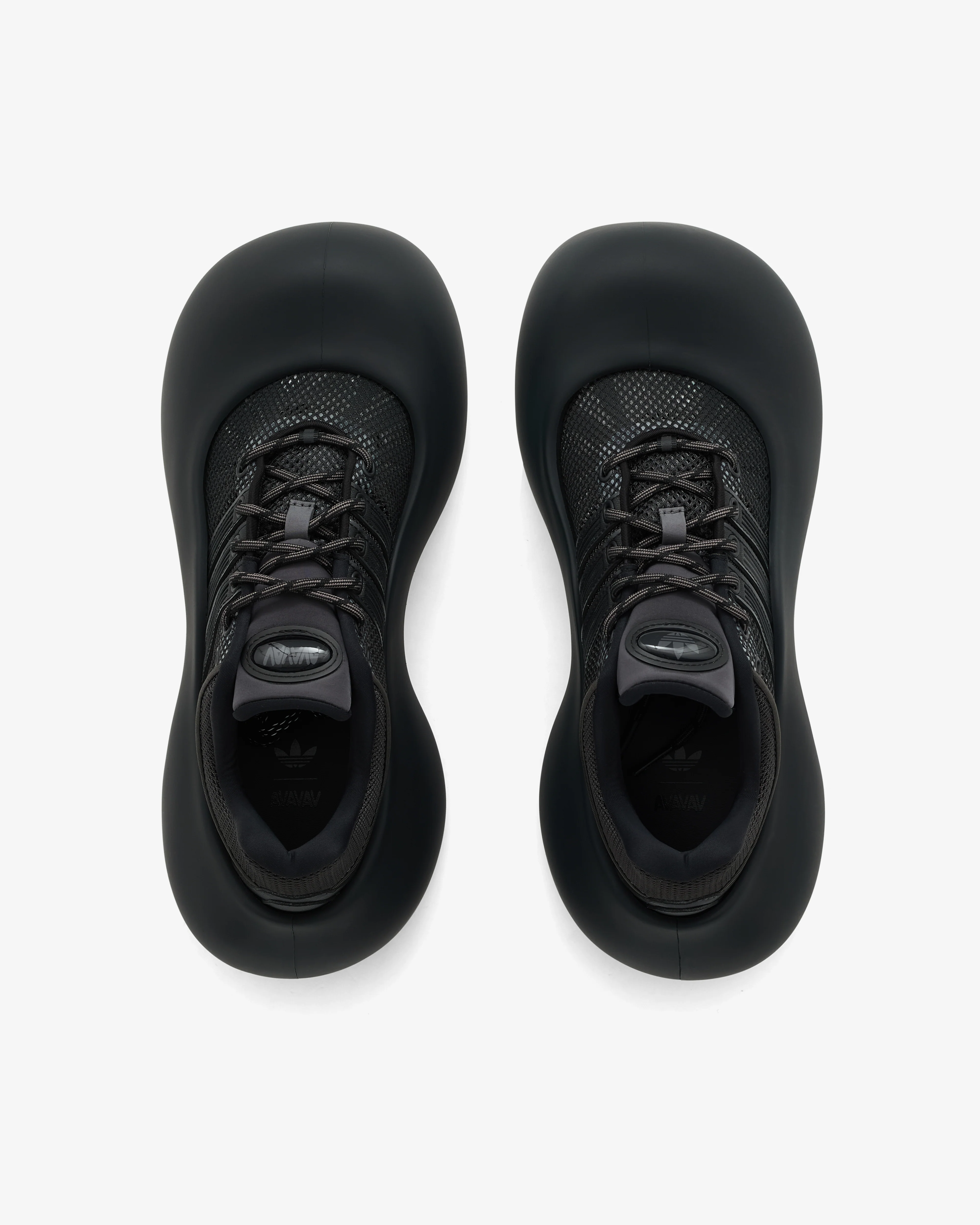 Adidas - Men's AVAVAV Megaride Moonrubber Shoes - (Black) - Image 5