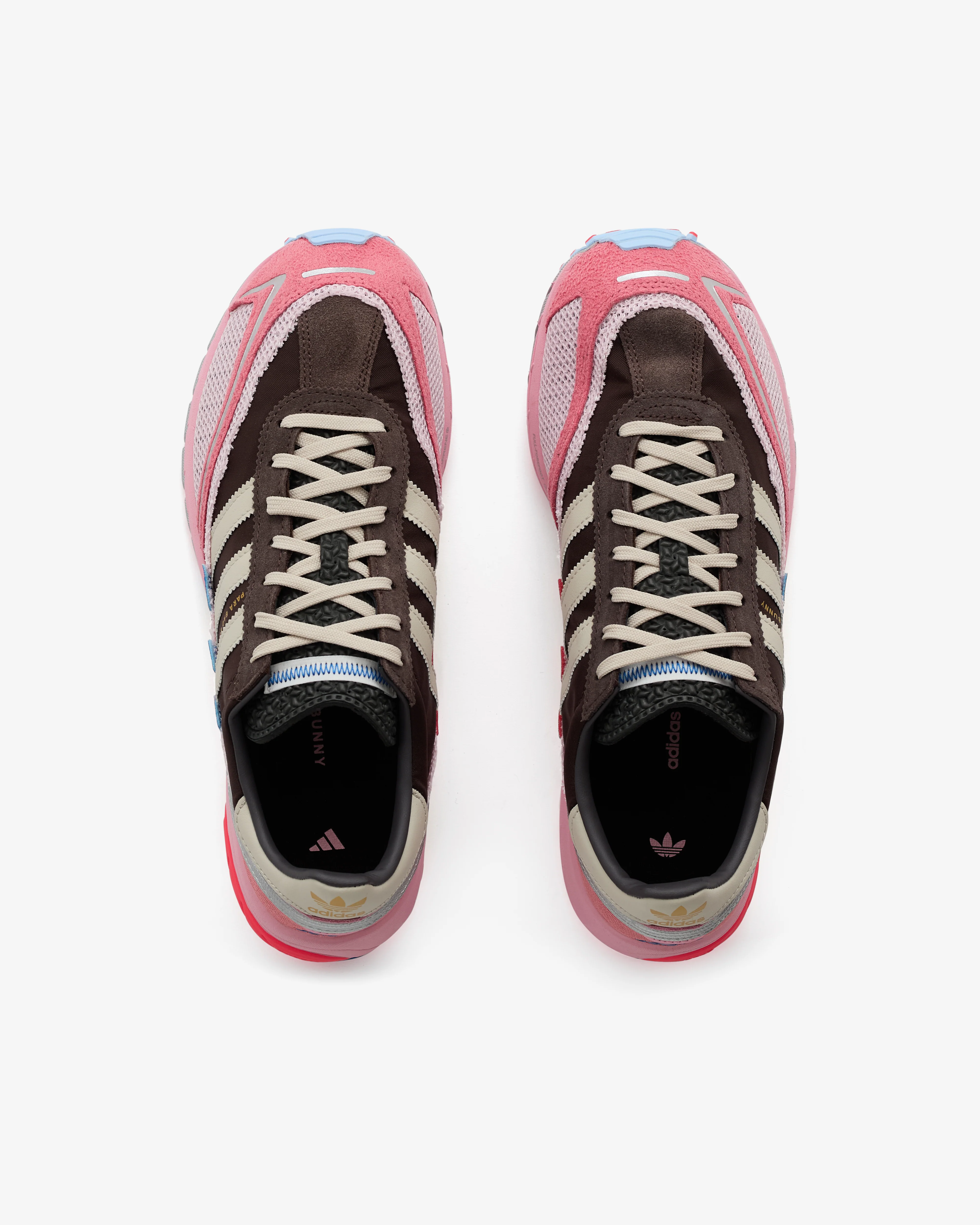 Adidas - Men's Bad Bunny Adizero SL72 - (Brown/Clear Pink/Hazy Rose) - Image 5