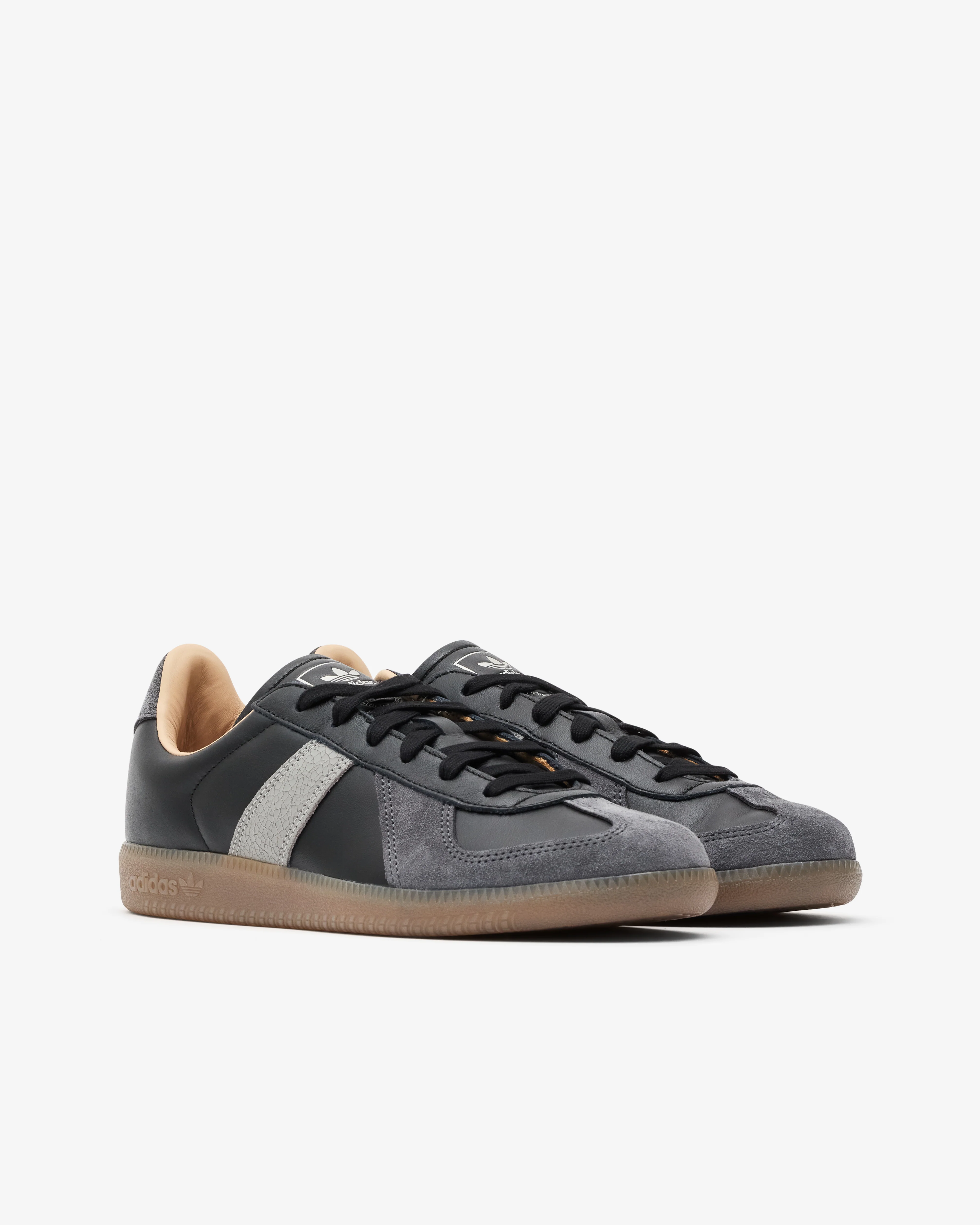 Adidas - Men's BW Army Trainers - (Black/Grey/Gum) - Image 3