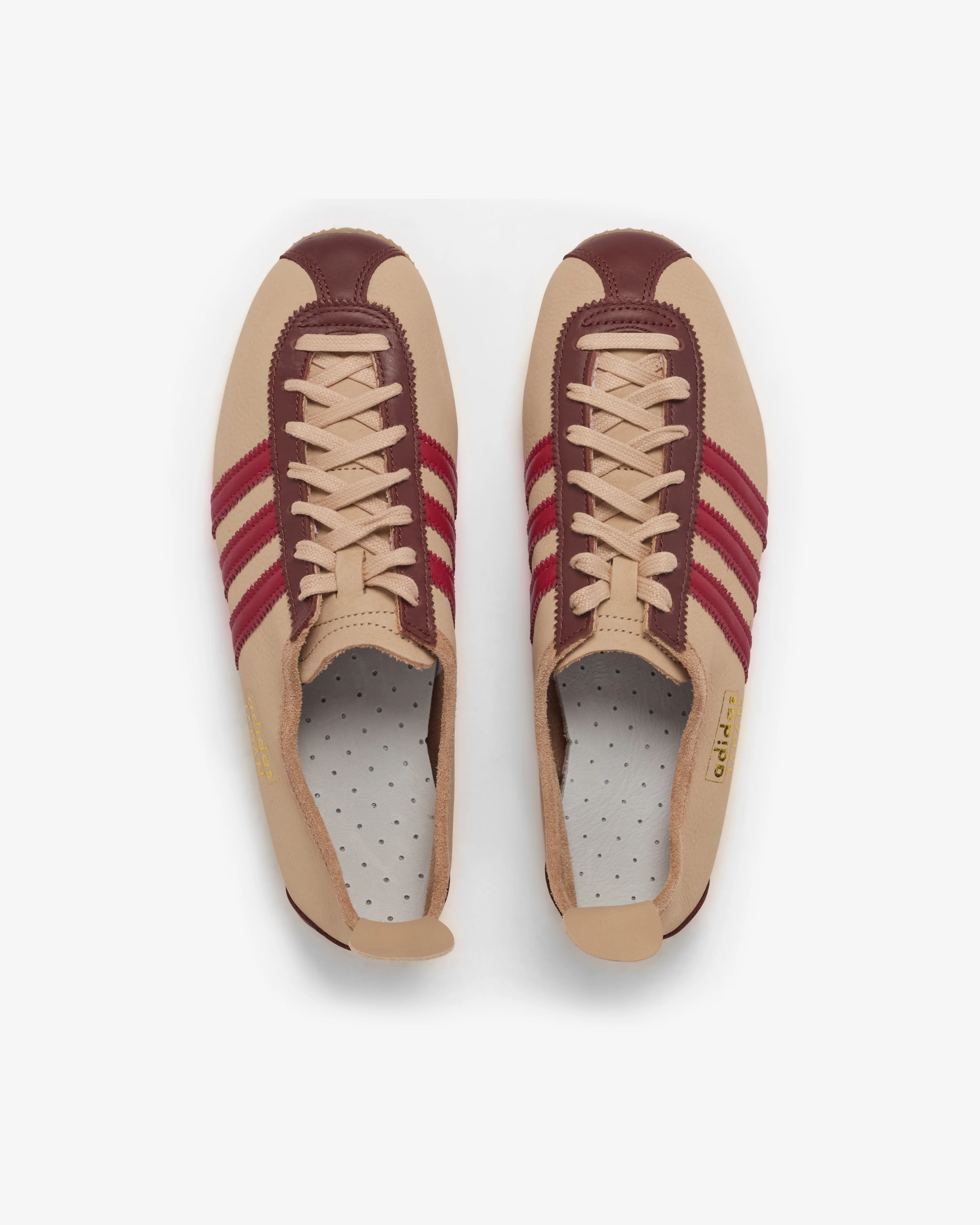 Adidas - Men's Japan - (Magic Beige/Team Victory Red) - Image 5