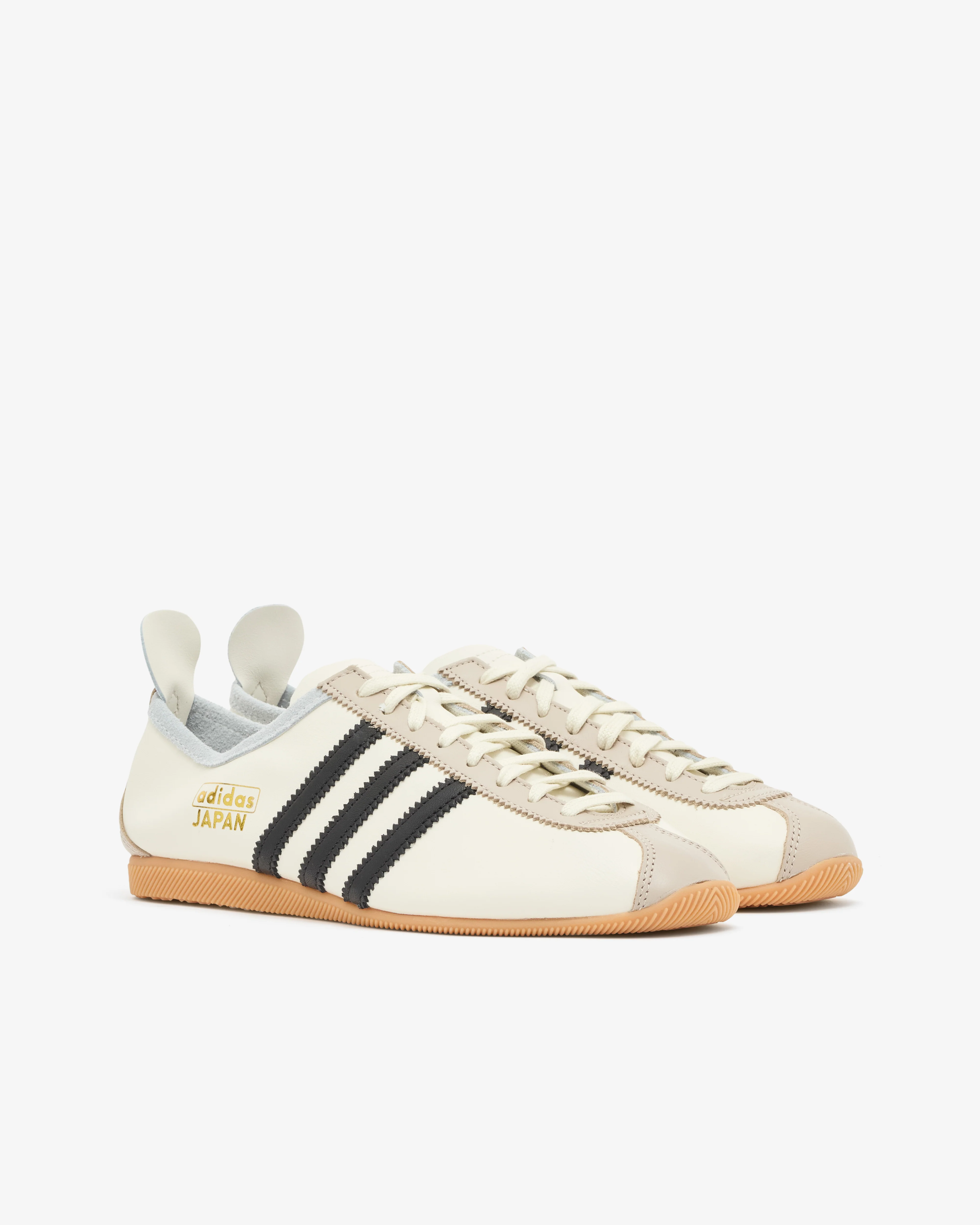 Adidas - Men's Japan Shoe - (Off White/Core Black) - Image 3