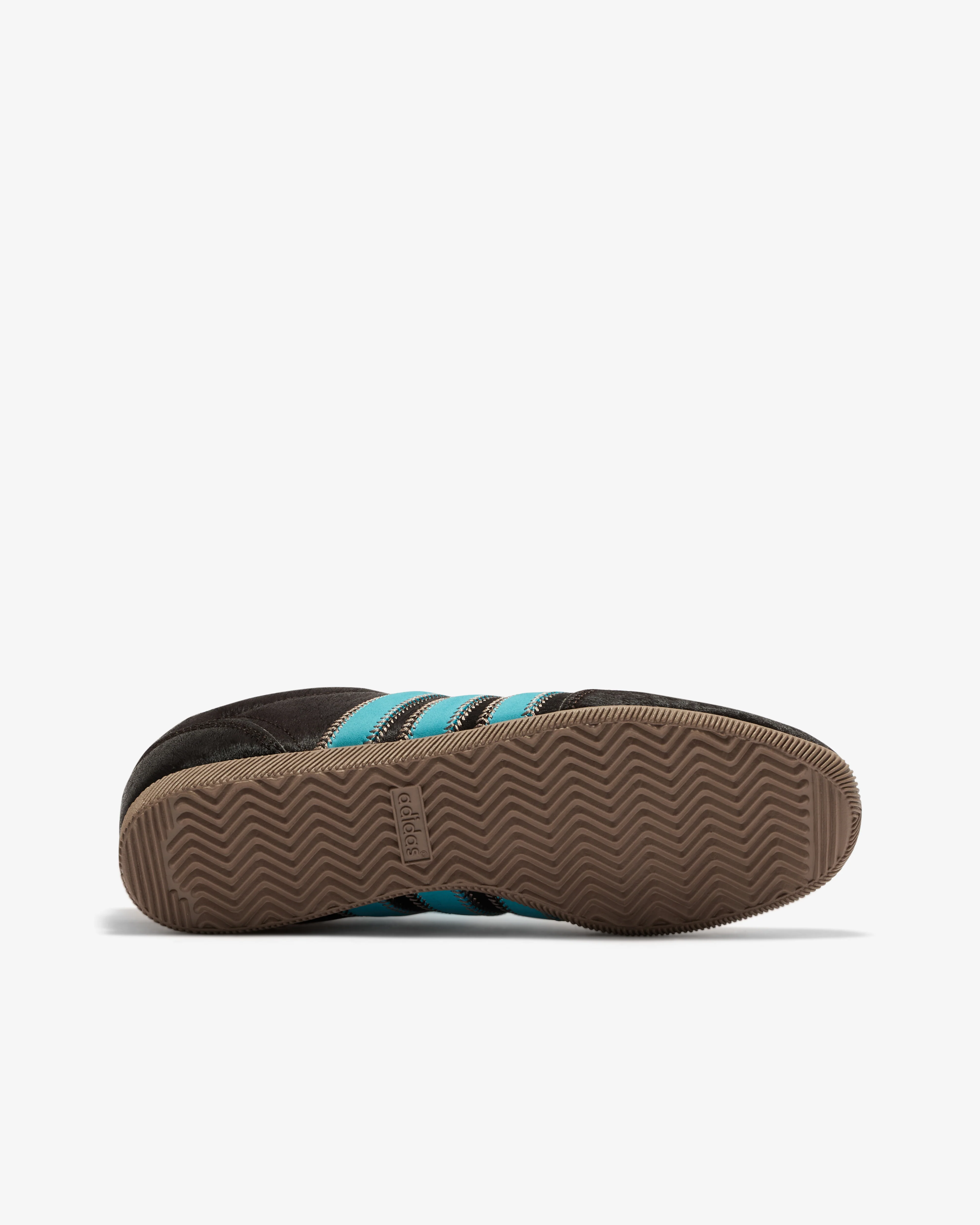 Adidas - Men's Japan Trainer - (Dark Brown/Preloved Blue) - Image 6