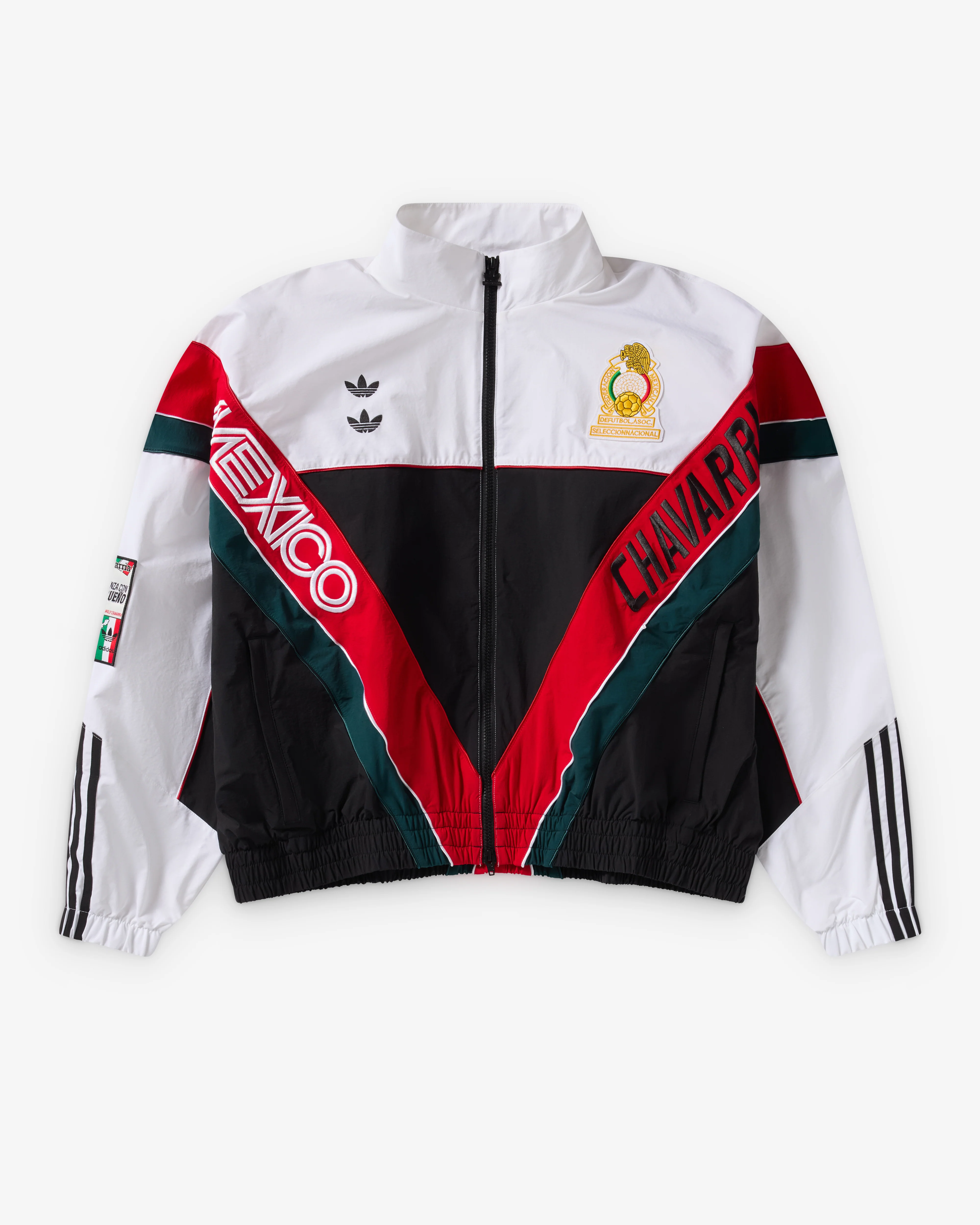 Adidas - Men's Chavarria CDM Track Jacket - (White/Black/Red)