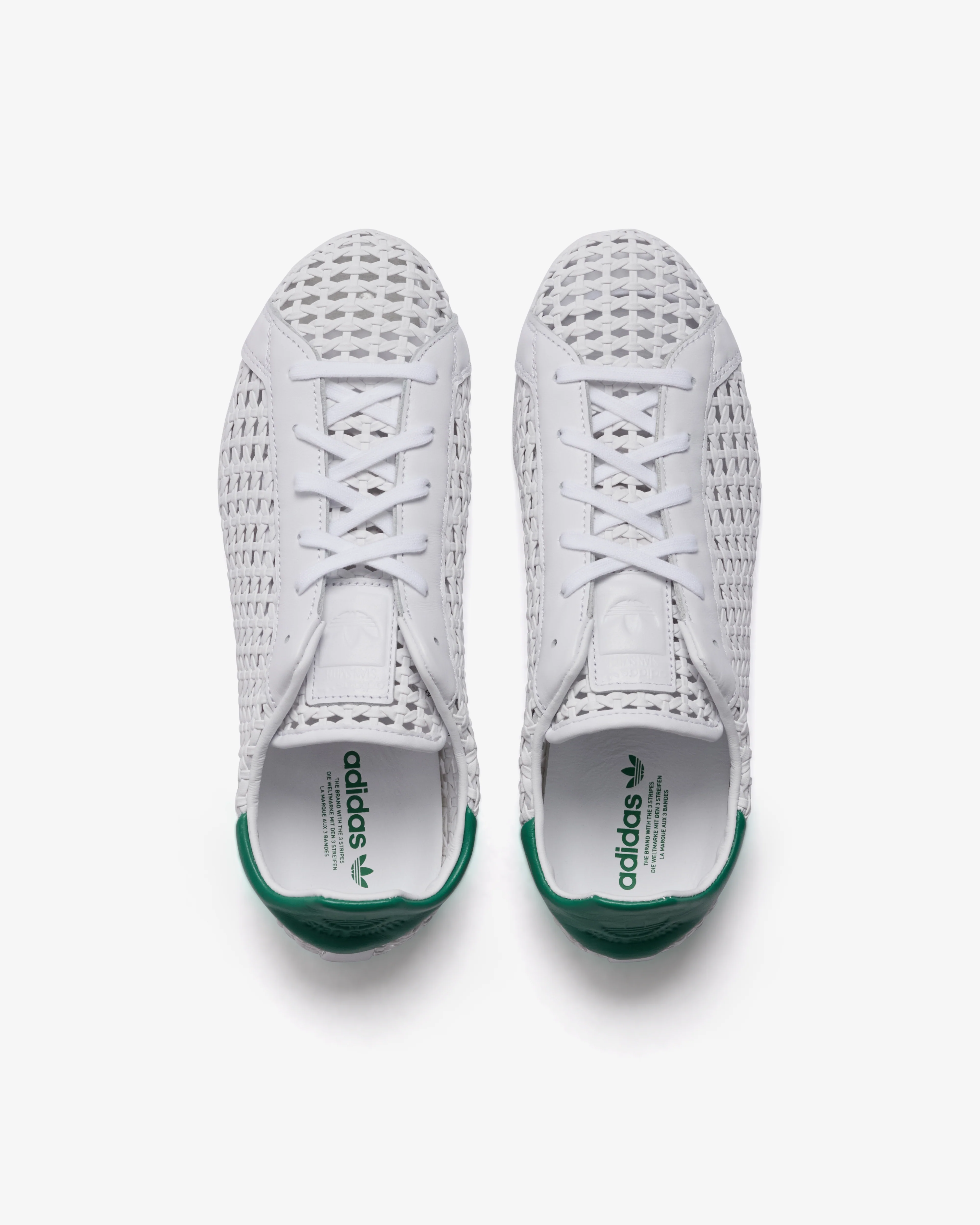 Adidas - Women's Stan Smith Lo Pro - (Cloud White/Bold Green) - Image 4