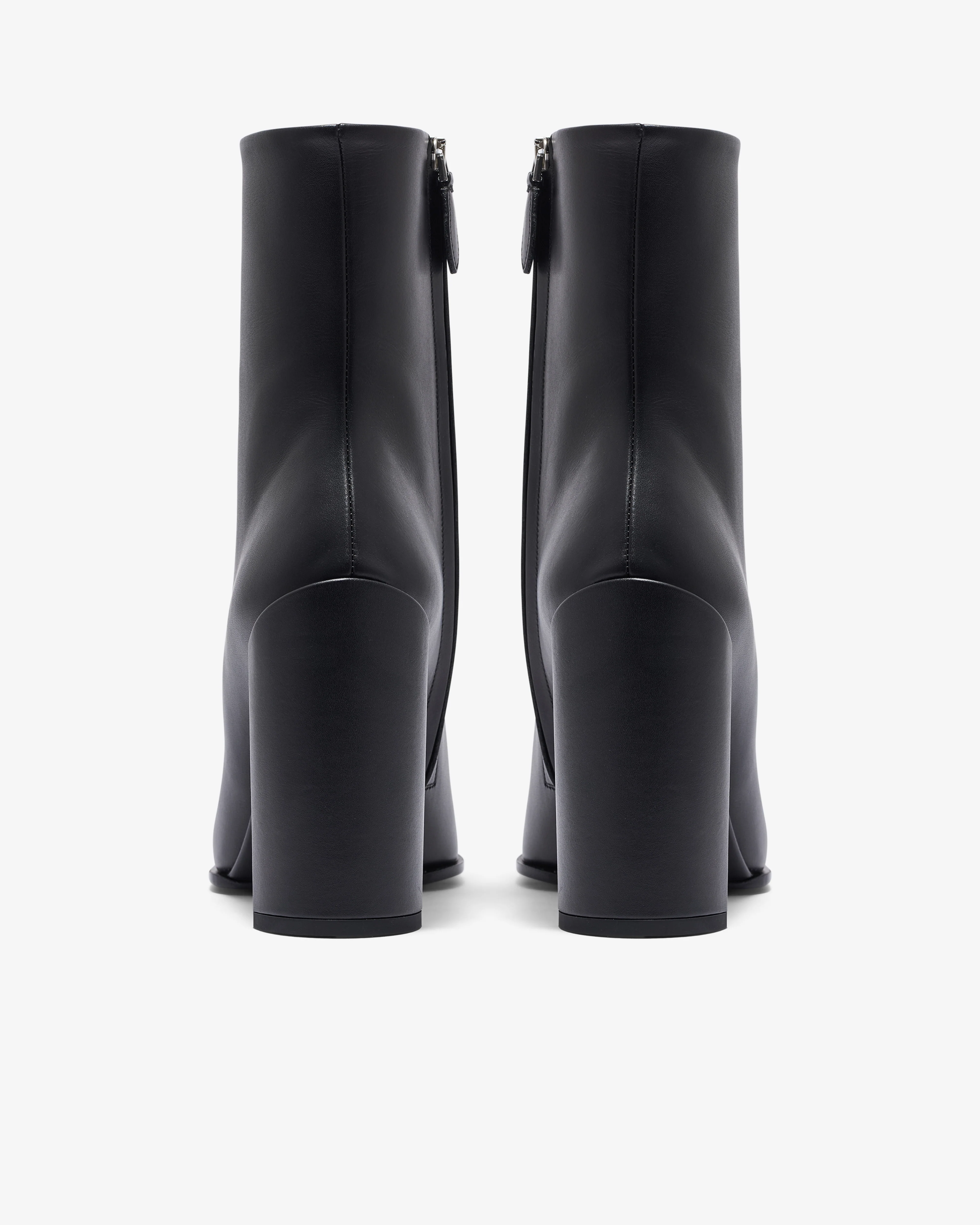 Alaïa - Women's Square Ankle Boots - (Black) - Image 4