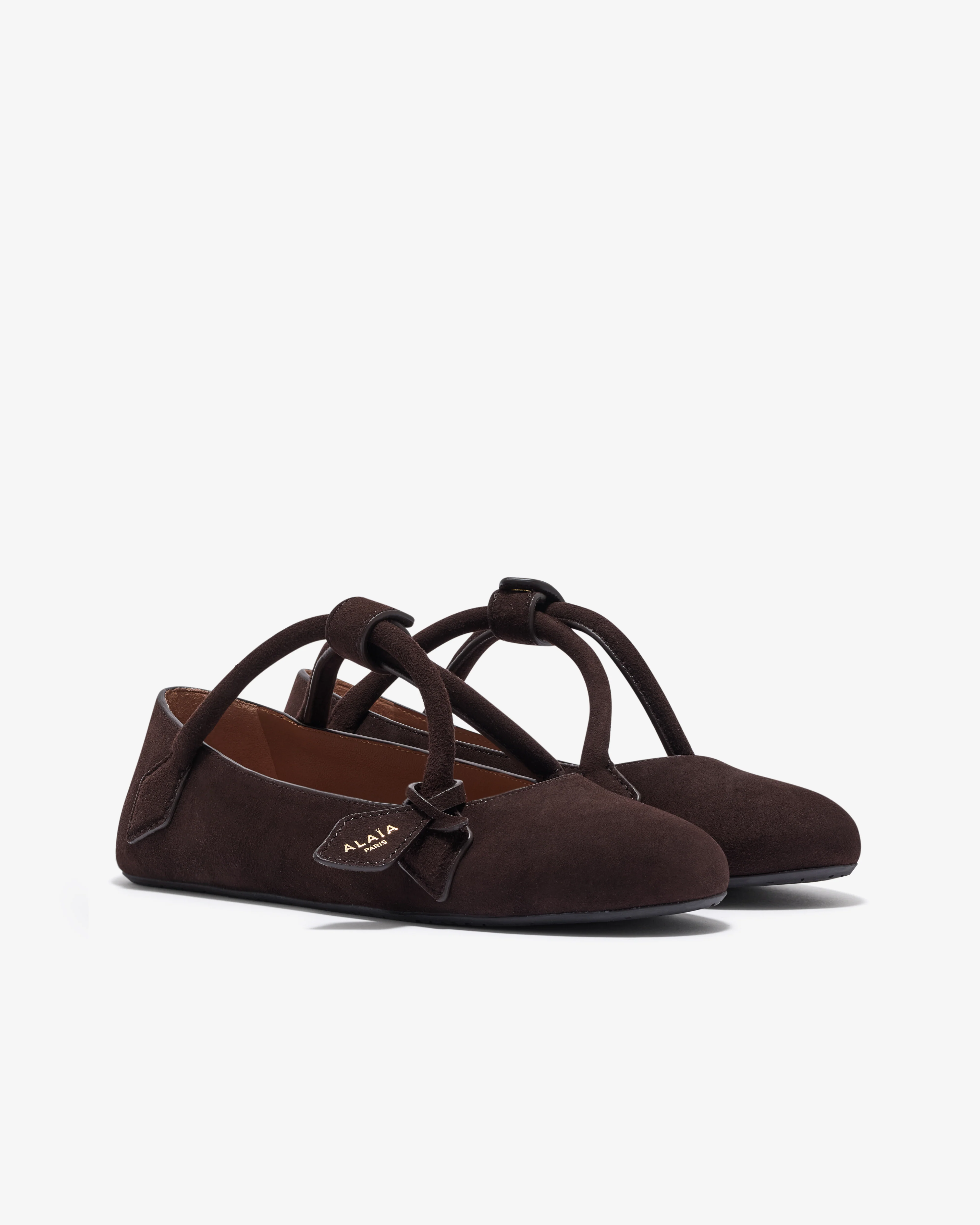Alaïa - Women's Le Teckel Ballet Flats - (Dark Brown) - Image 3