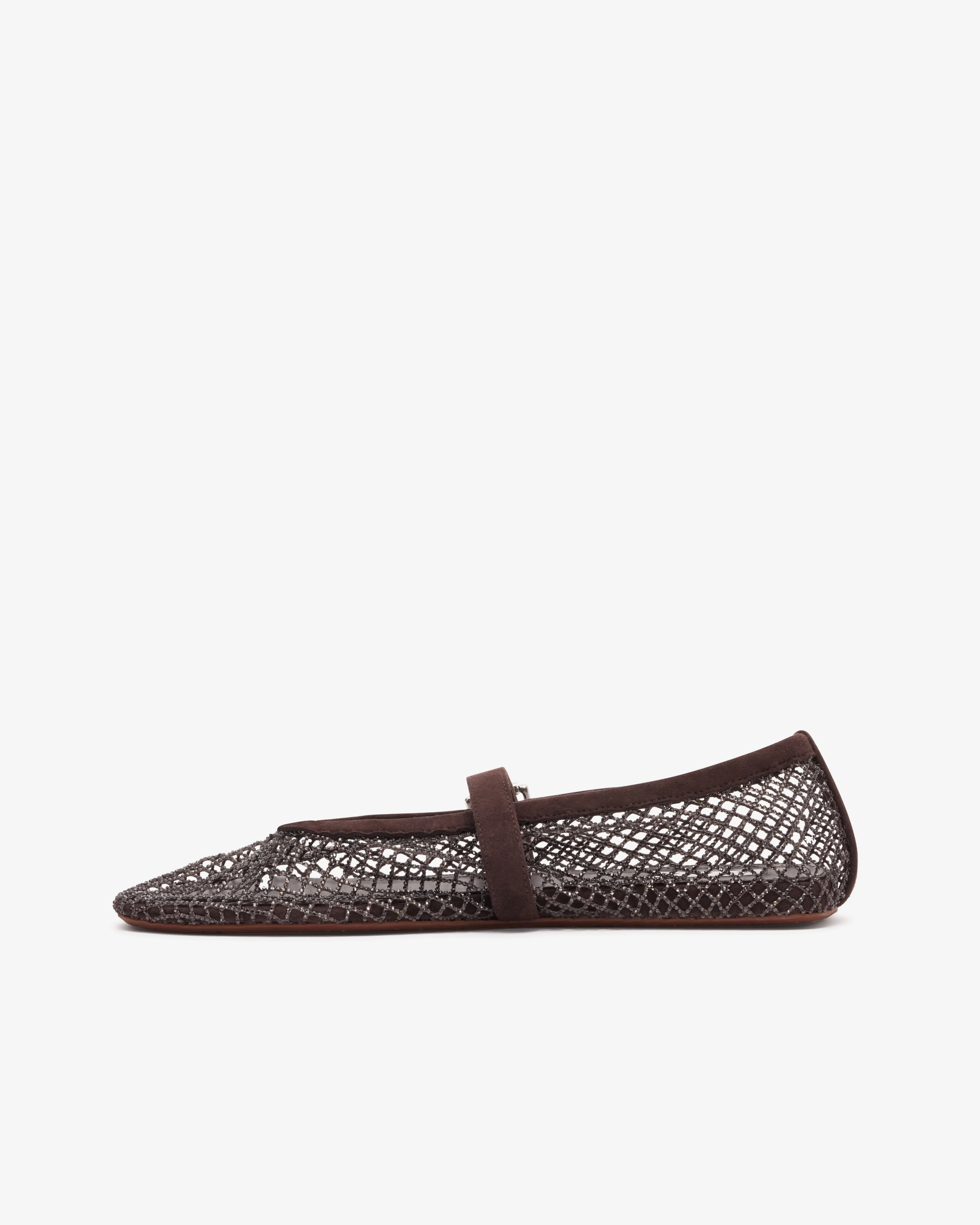 Alaïa - Women's La Ballerine Flats - (Brun Foncé) - Image 2