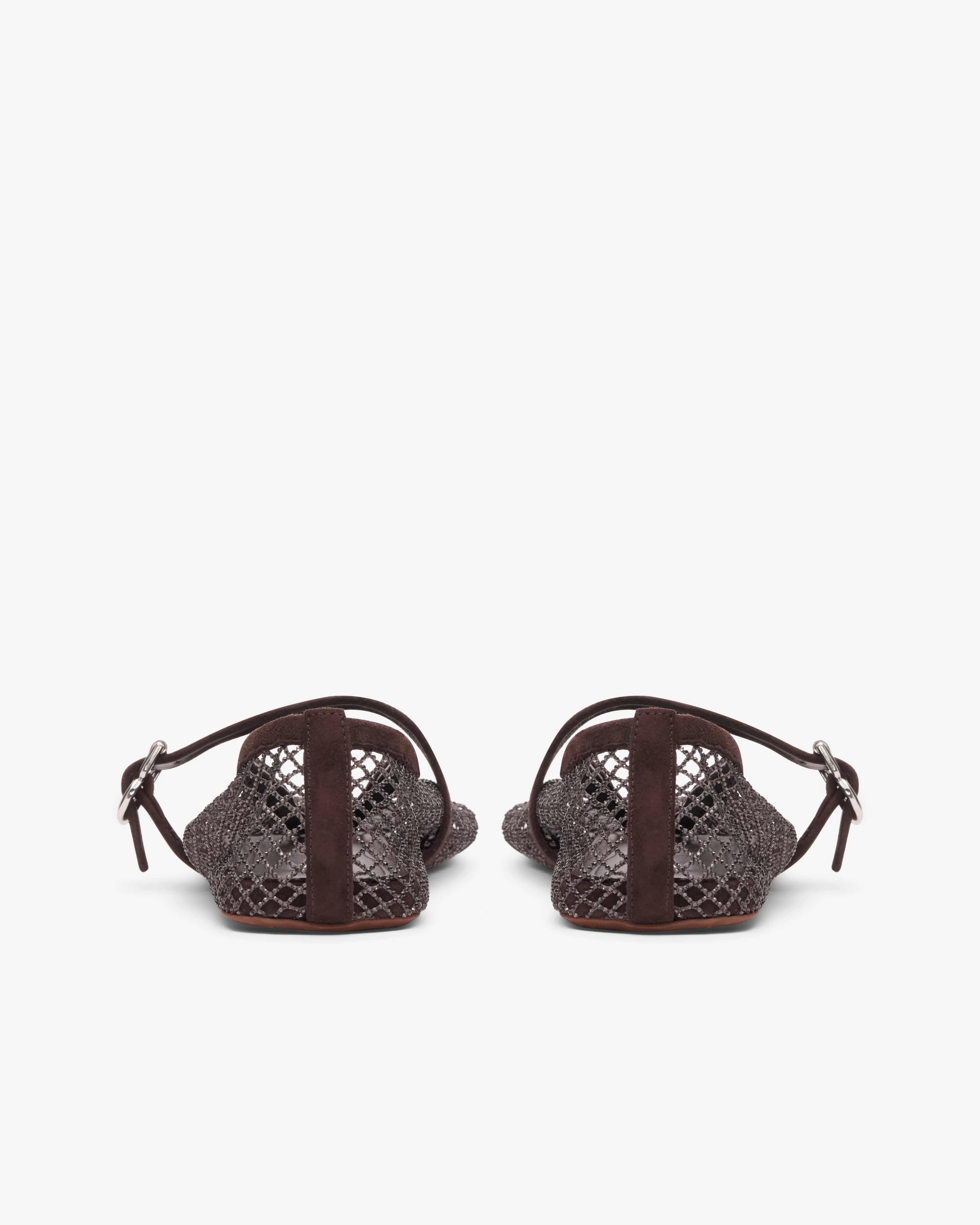 Alaïa - Women's La Ballerine Flats - (Brun Foncé) - Image 4