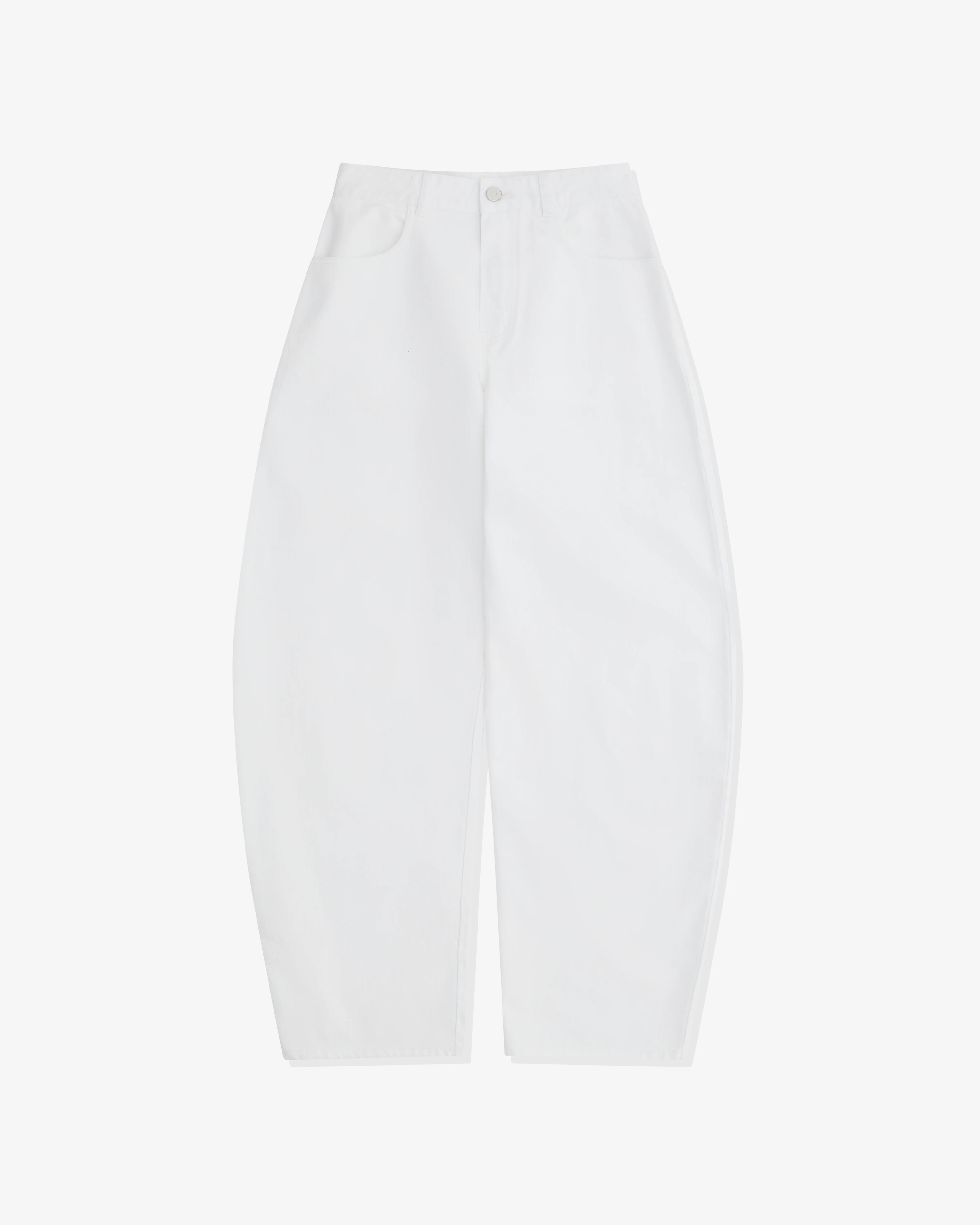 Alaïa - Women’s Low Waist Round Jeans - (White)