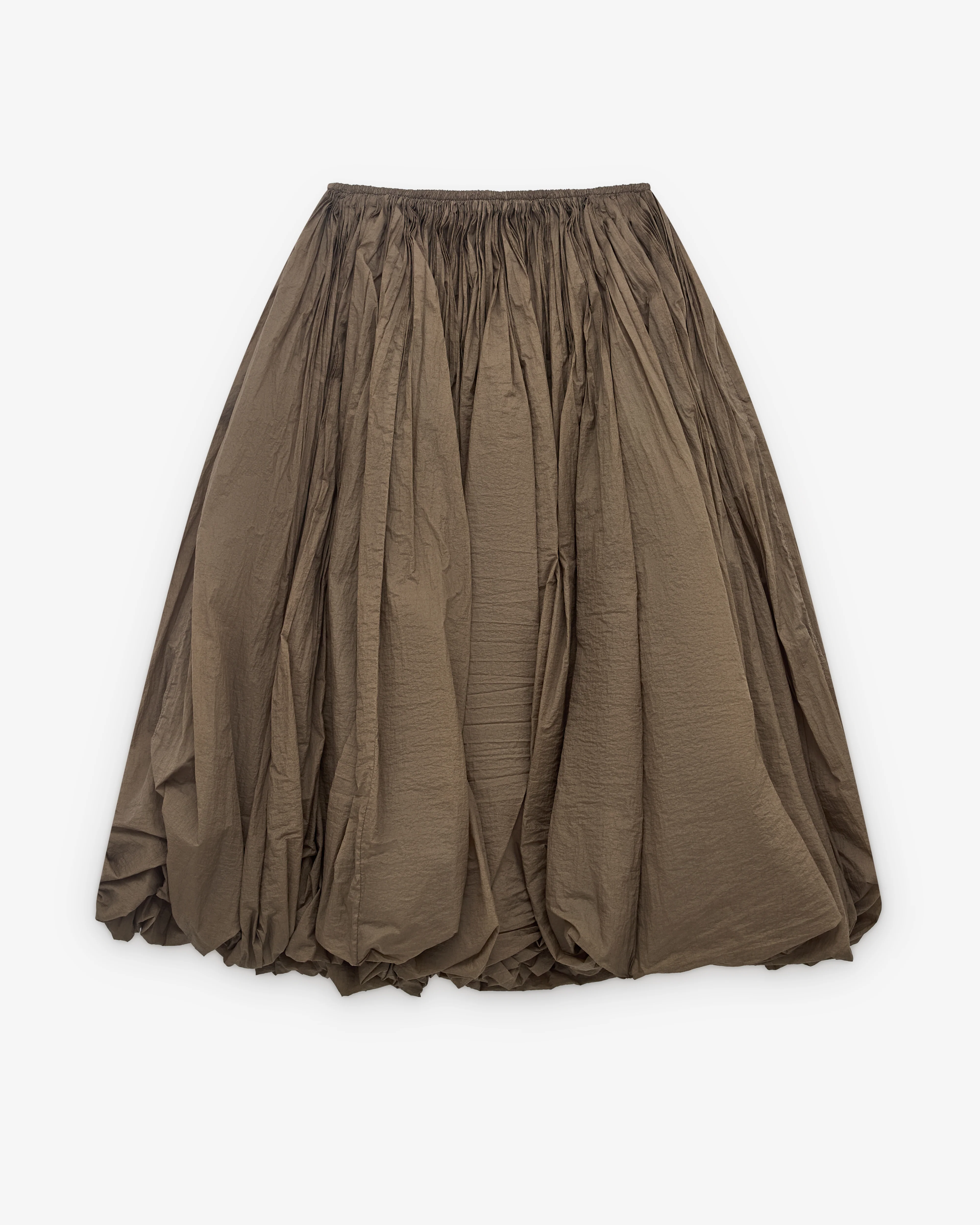 Alaïa - Women’s Maxi Bubble Skirt - (Grey) - Image 2