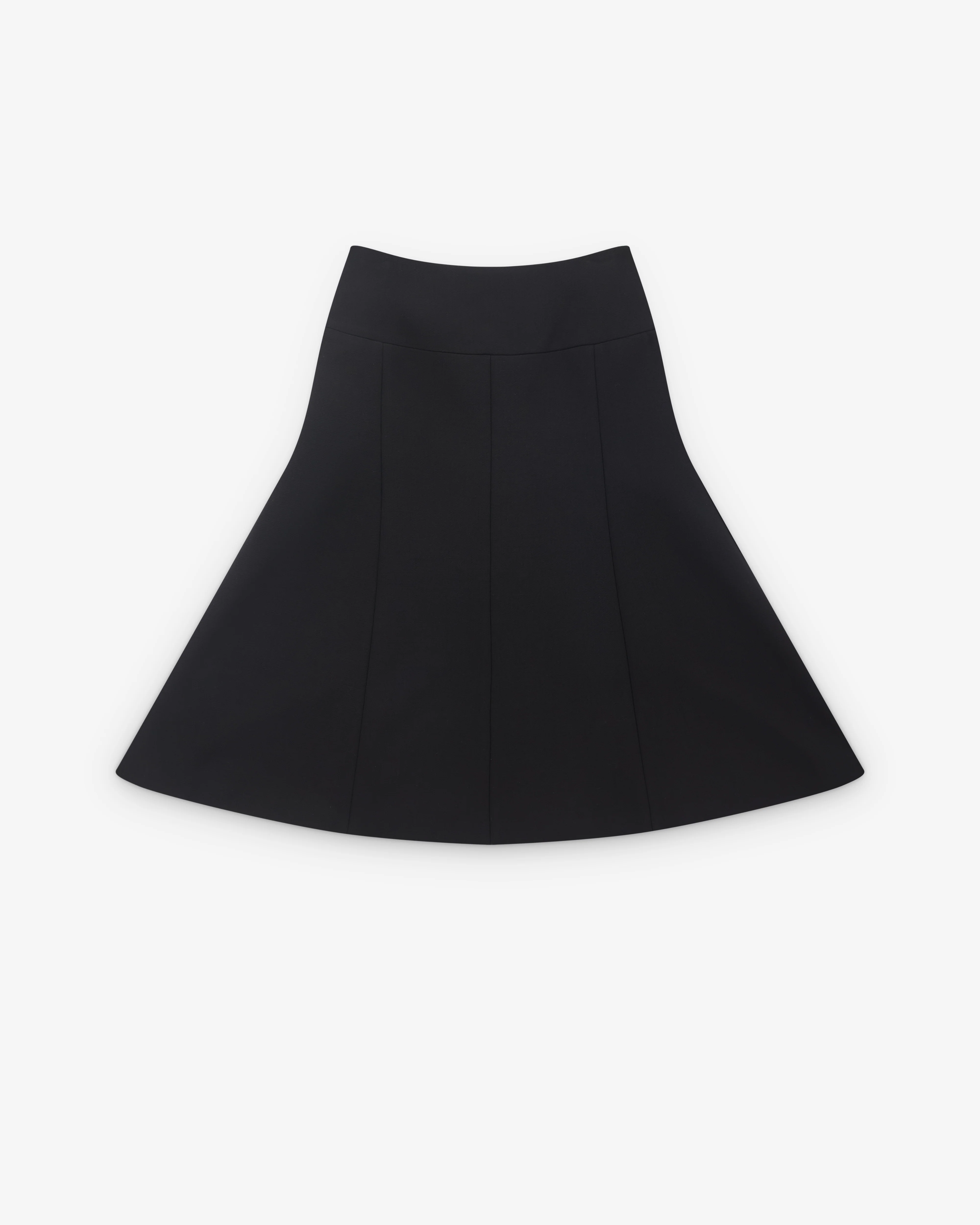 Alaïa - Women's Stretch Wool Slit Skirt - (Black) - Image 2