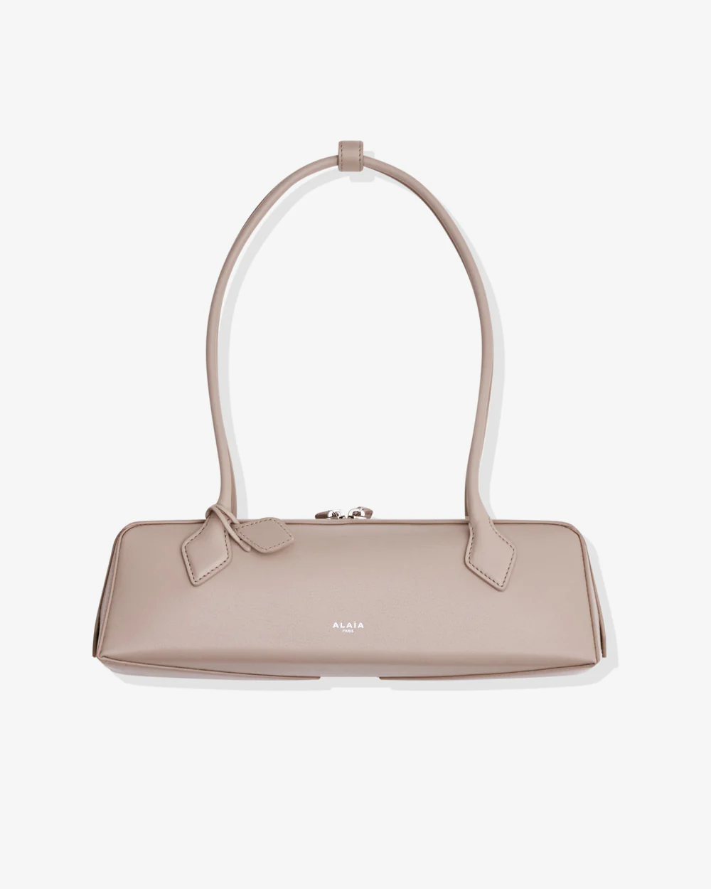 ALAÏA - Women’s Le Teckel Medium Bag - (Beige/Powder)