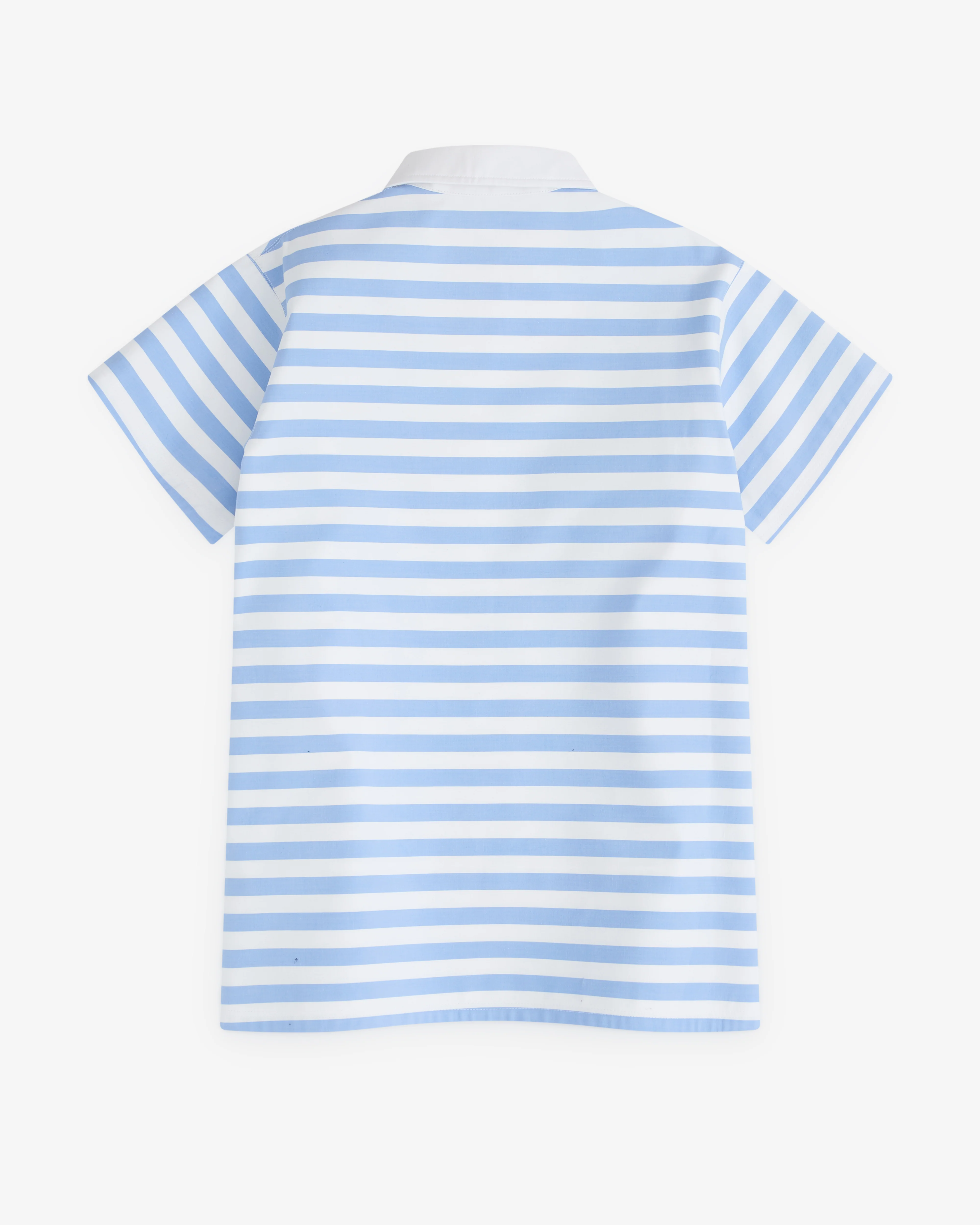 Aletta - Women's Rugby Polo Dress - (Blue Stripe) - Image 2