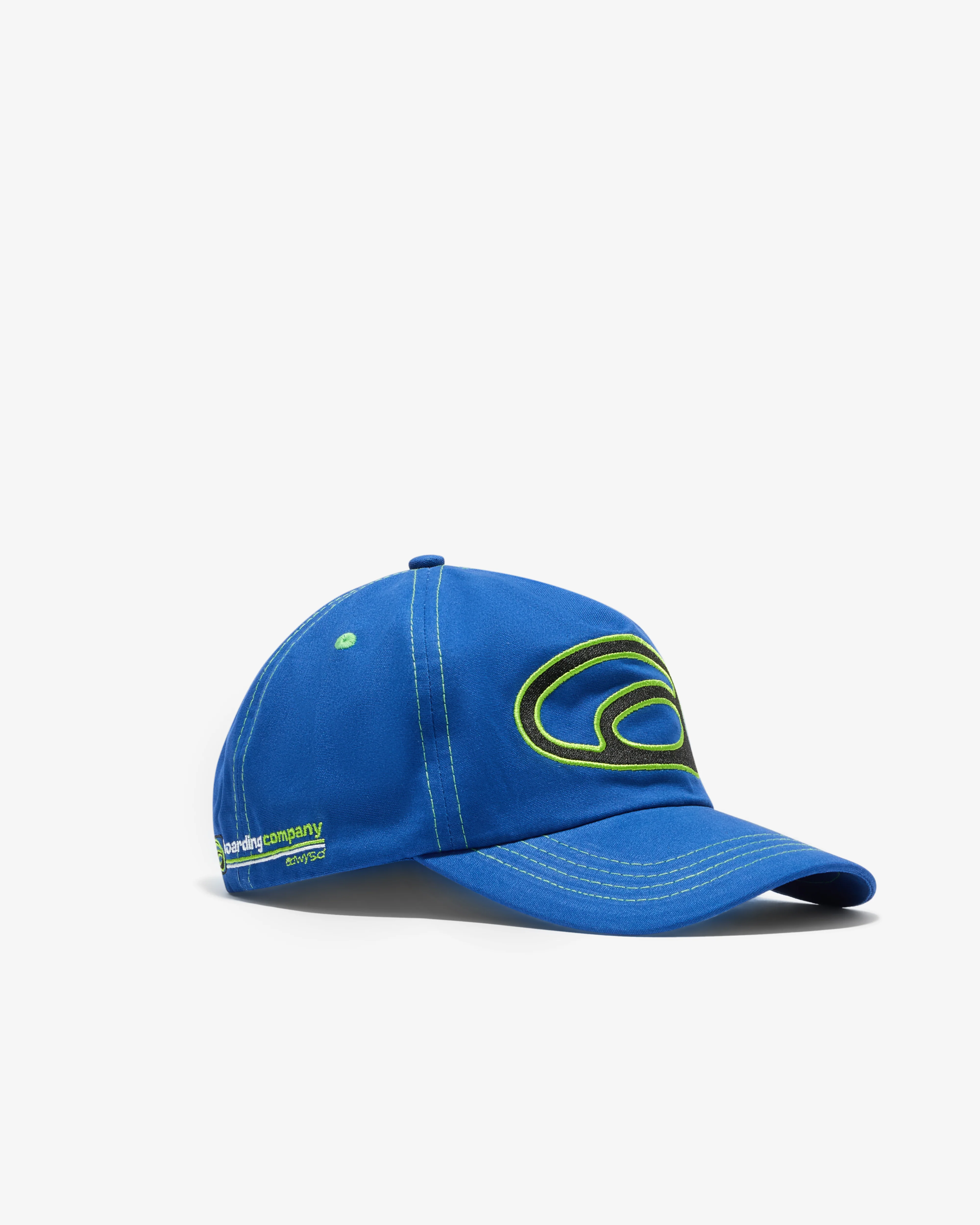 Always Do What You Should Do - Oval Logo Contrast Canvas Cap - (Blue) - Image 2