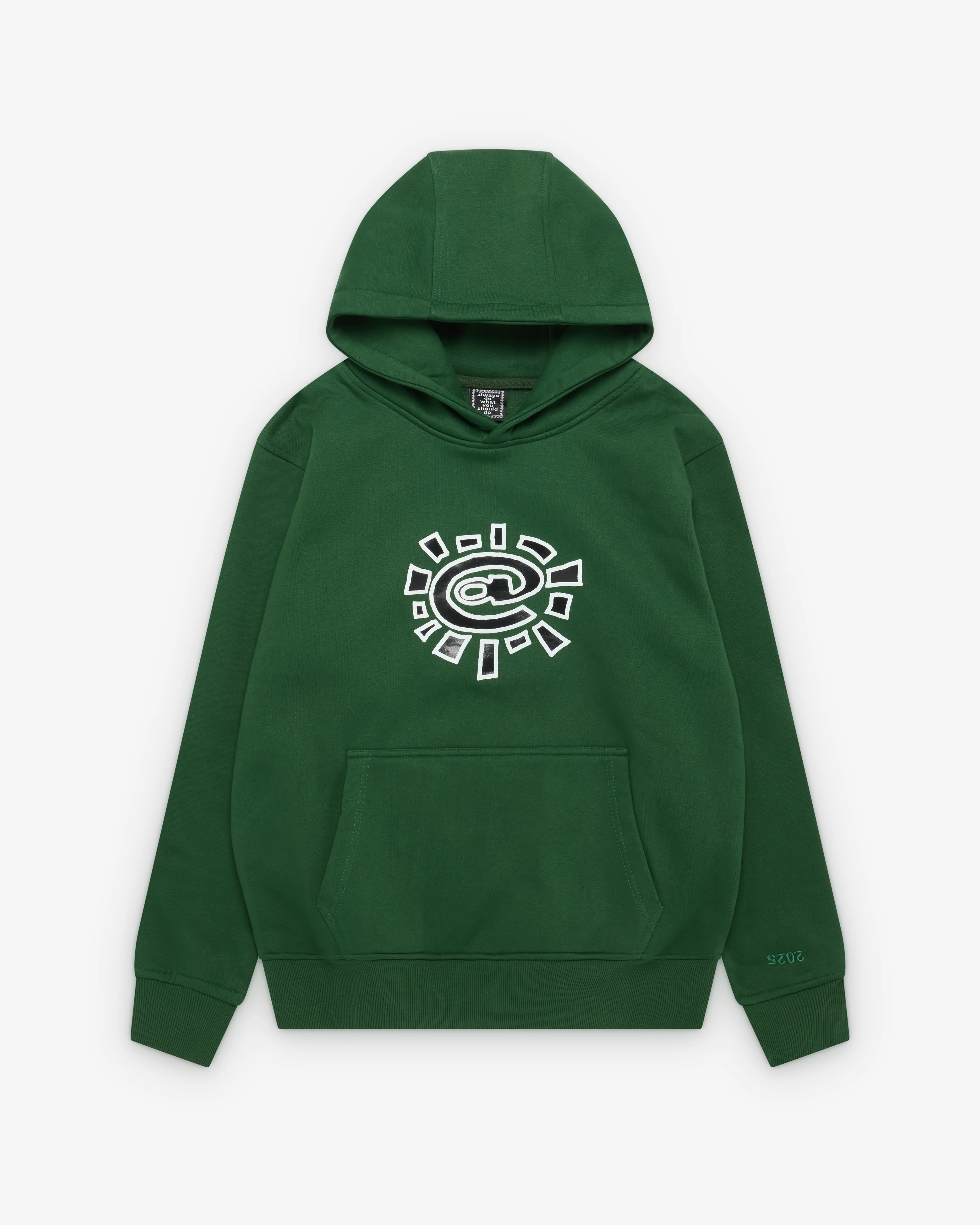Always Do What You Should Do - Men's Sun Hoodie - (Green)