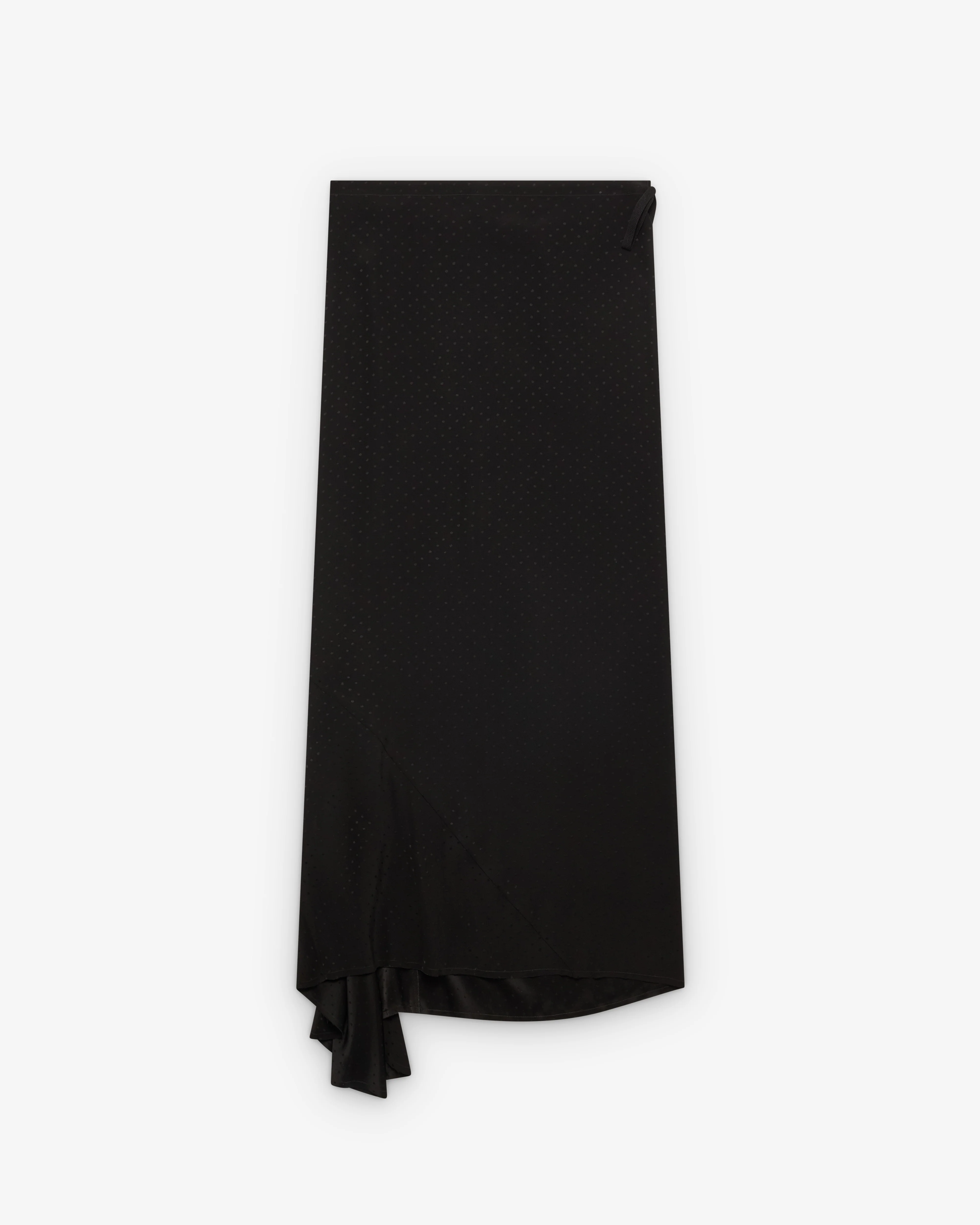 Ann Demeulemeester  - Women's Eveline Long Bias Skirt - (Black) - Image 2