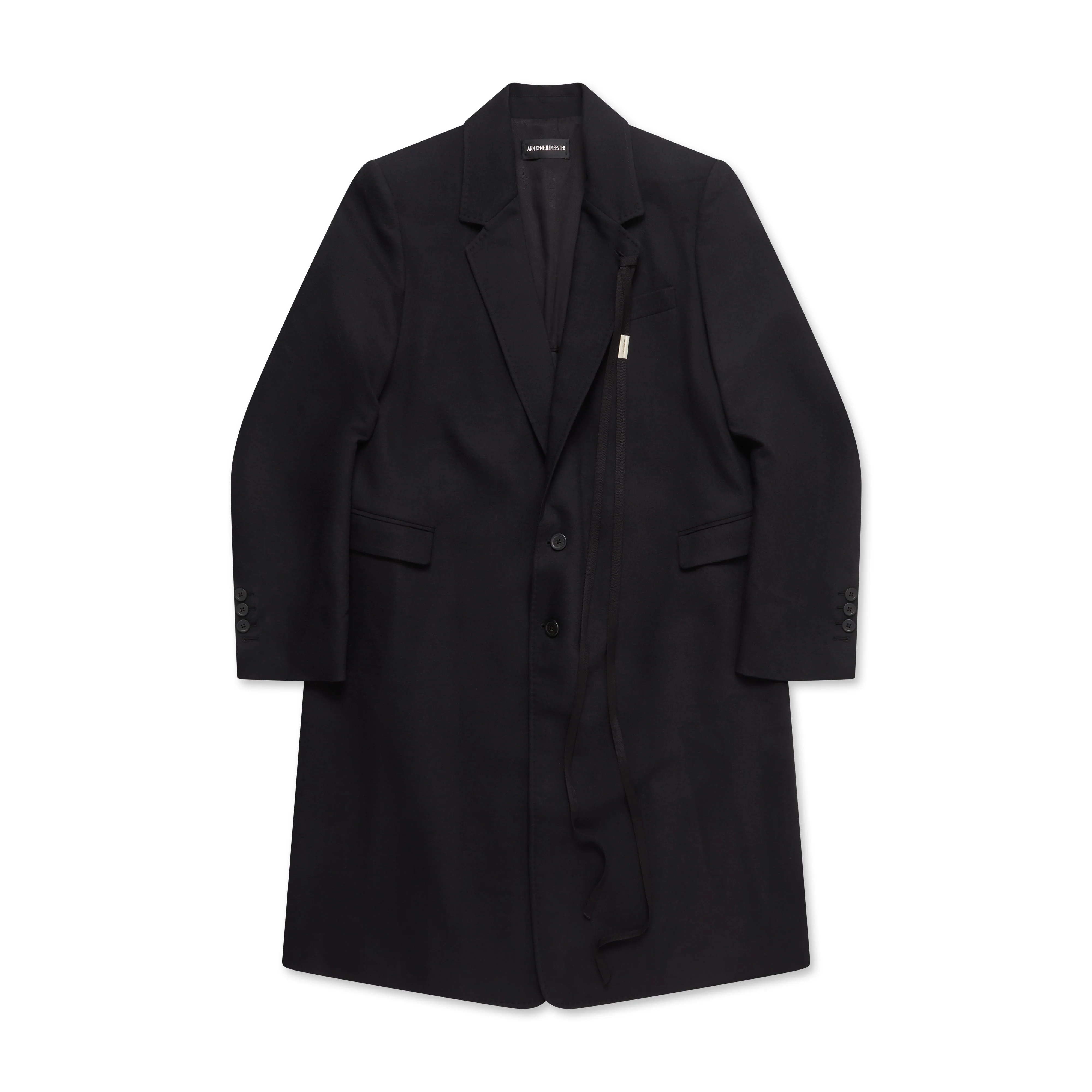 Ann Demeulemeester - Women’s Veria Slouchy Long Jacket - (Black)