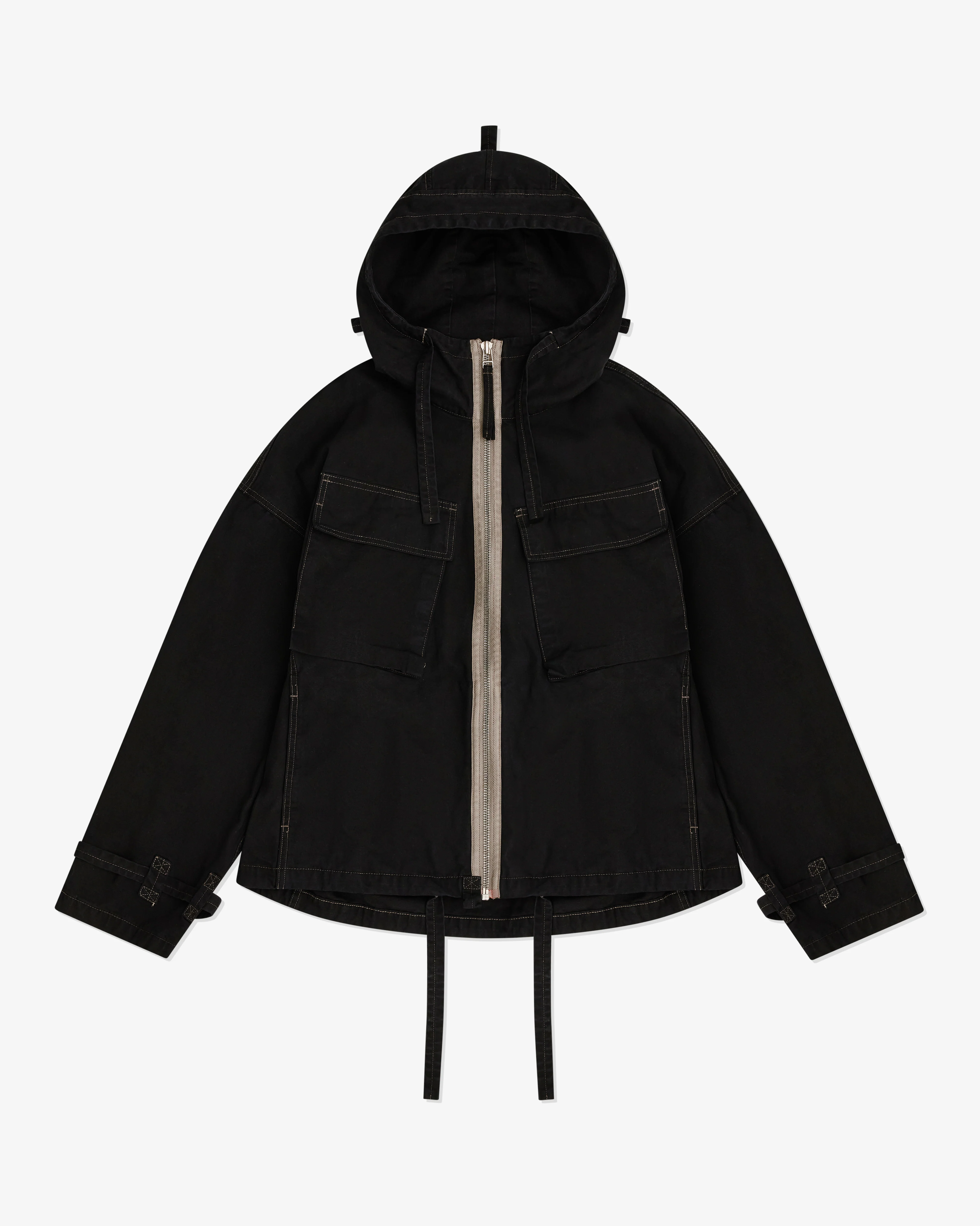Applied Art Forms - Men’s Oversized Okayama Smock - (Black)
