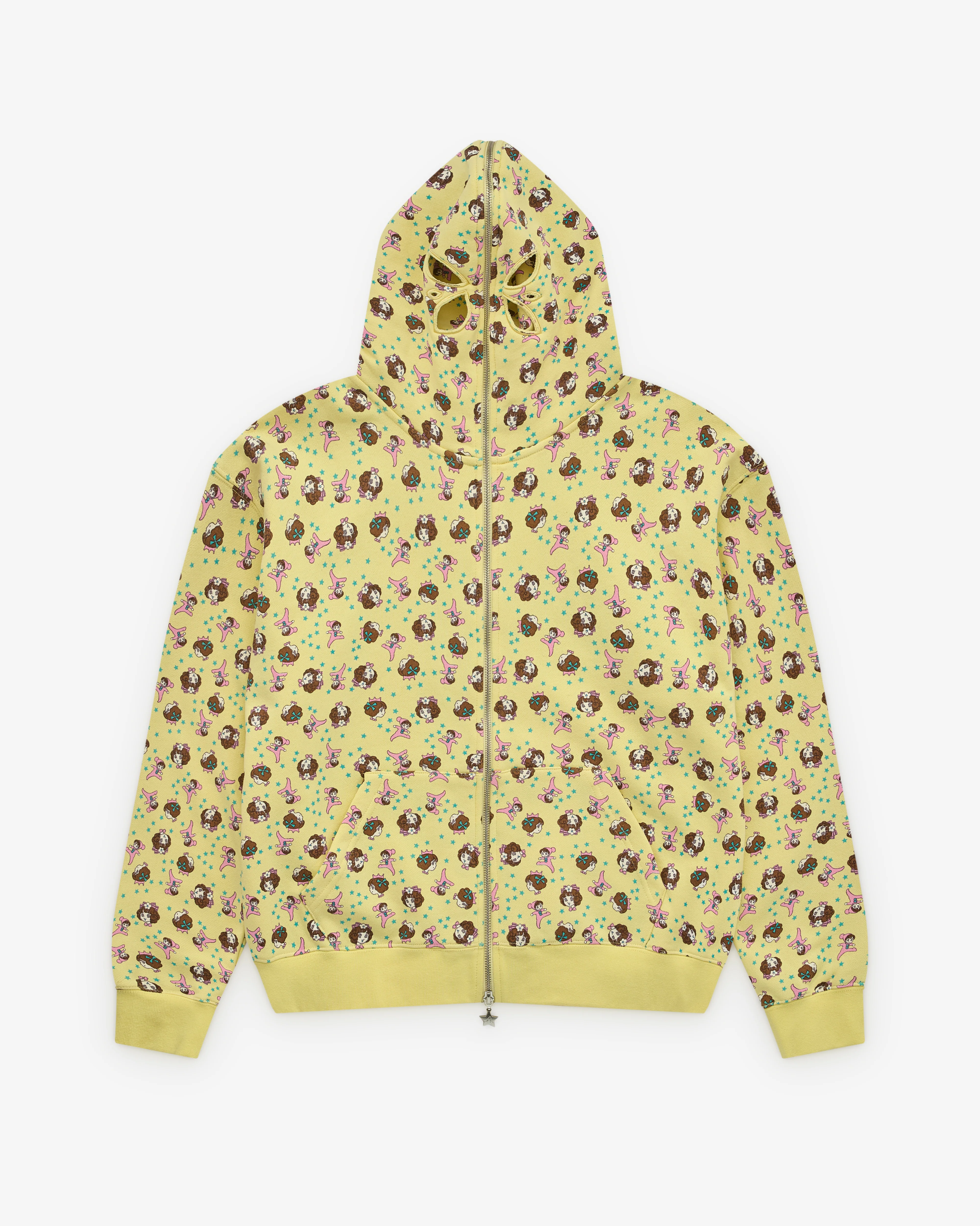 Ashley Williams - Women’s Butterfly Hoodie - (Baby Yellow)