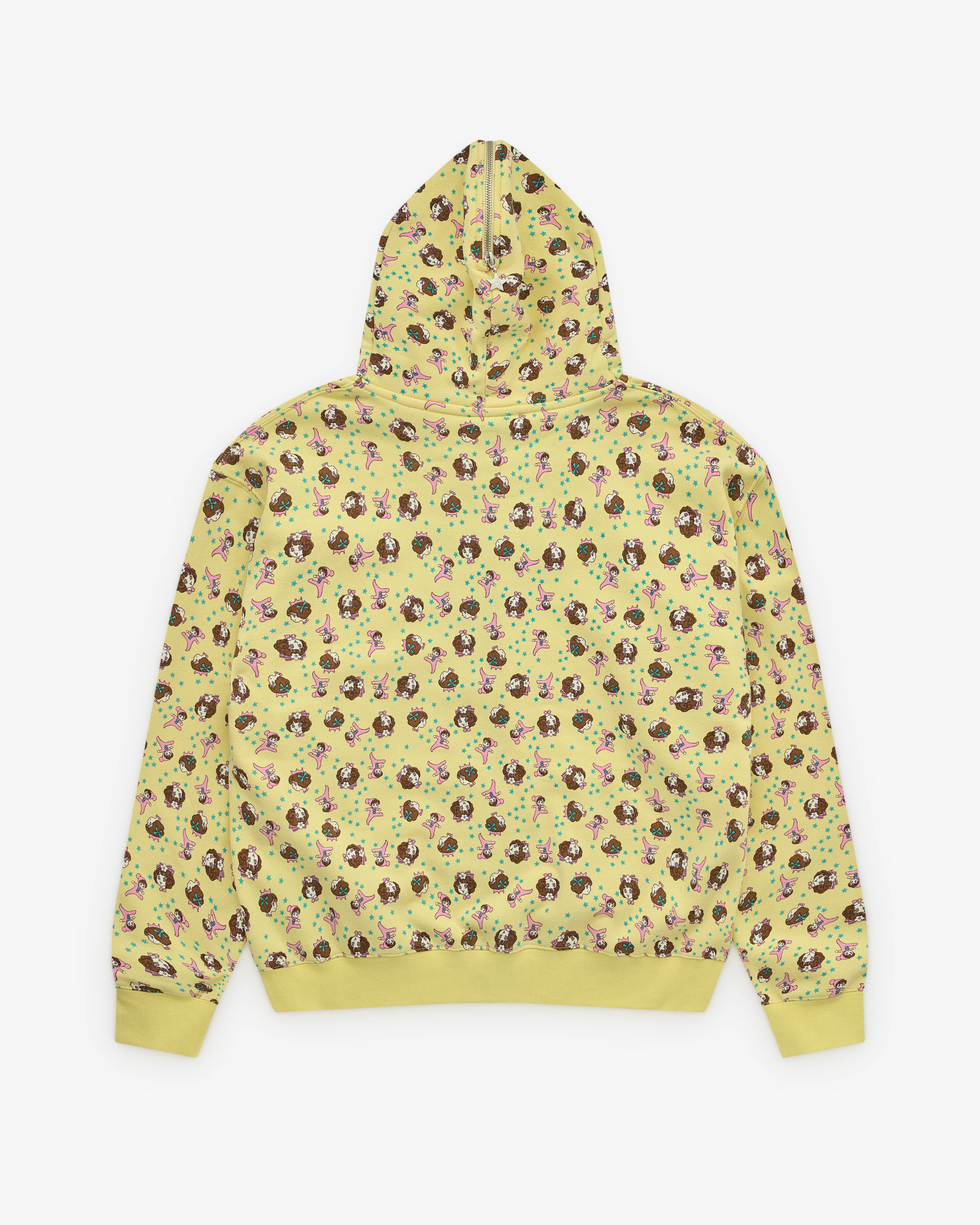 Ashley Williams - Women’s Butterfly Hoodie - (Baby Yellow) - Image 2