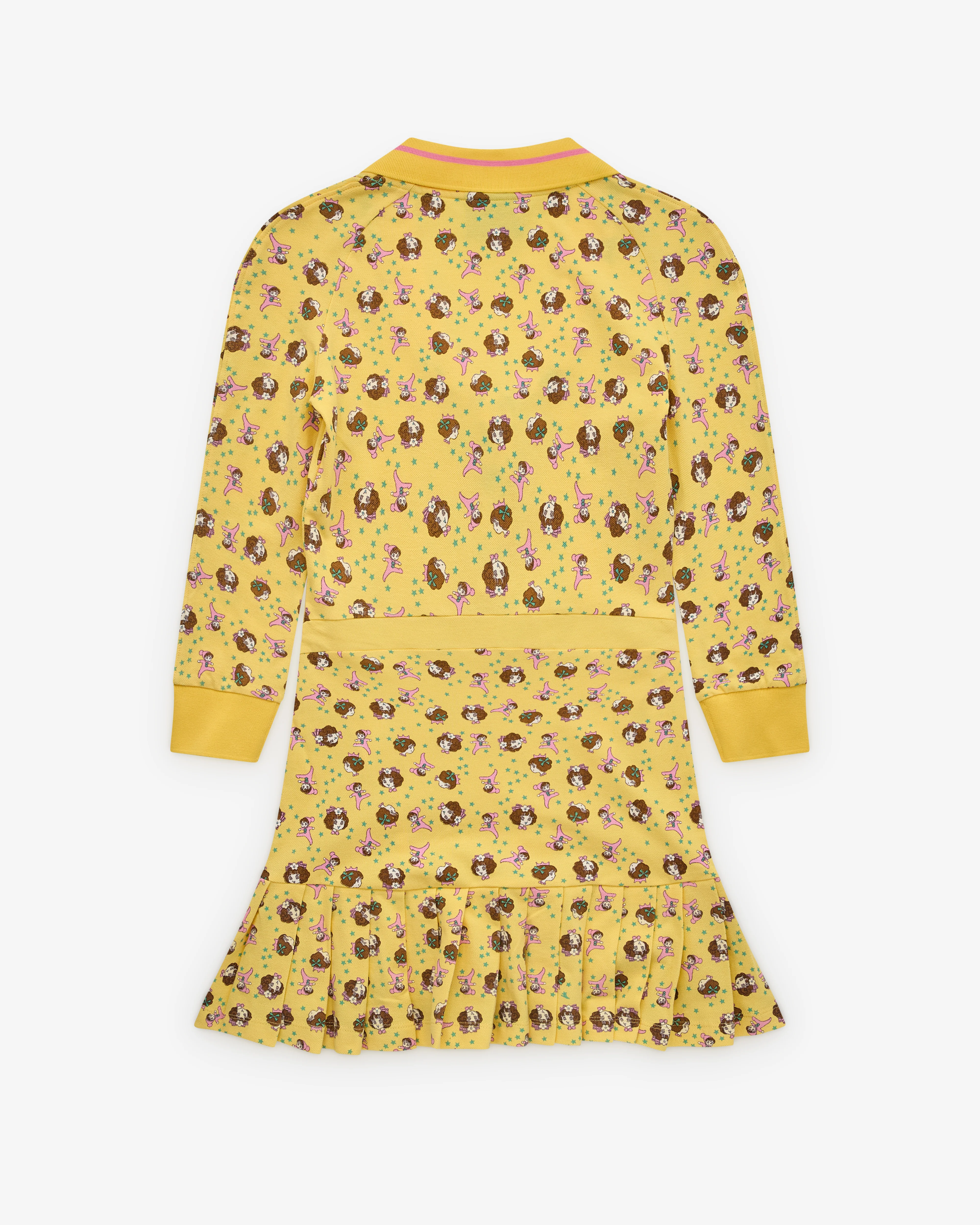Ashley Williams - Women’s Long Sleeve Amelia Dress - (Baby Yellow) - Image 2