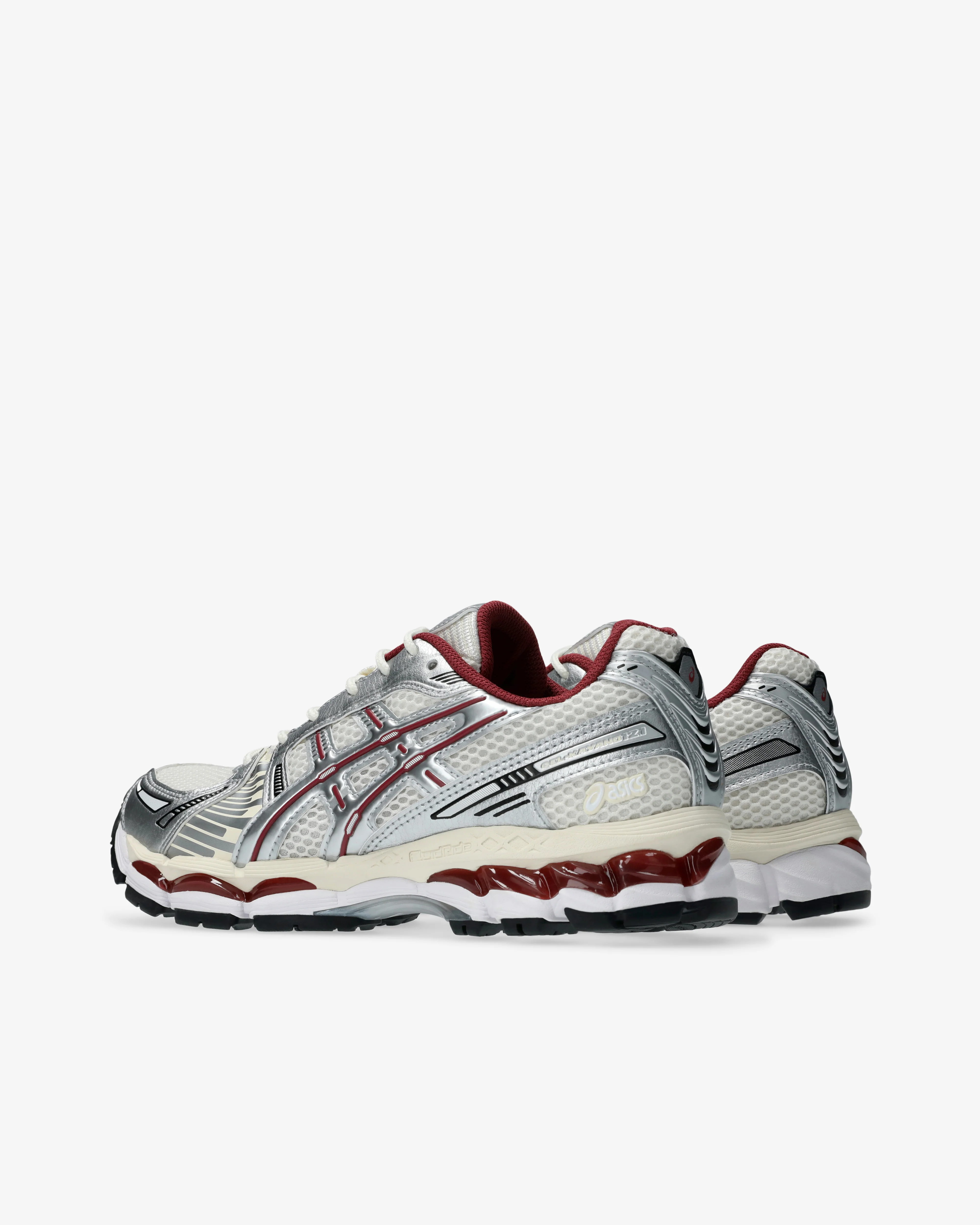Asics - Men’s Gel-Kayano 12.1 - (Cream/Pure Silver) - Image 4