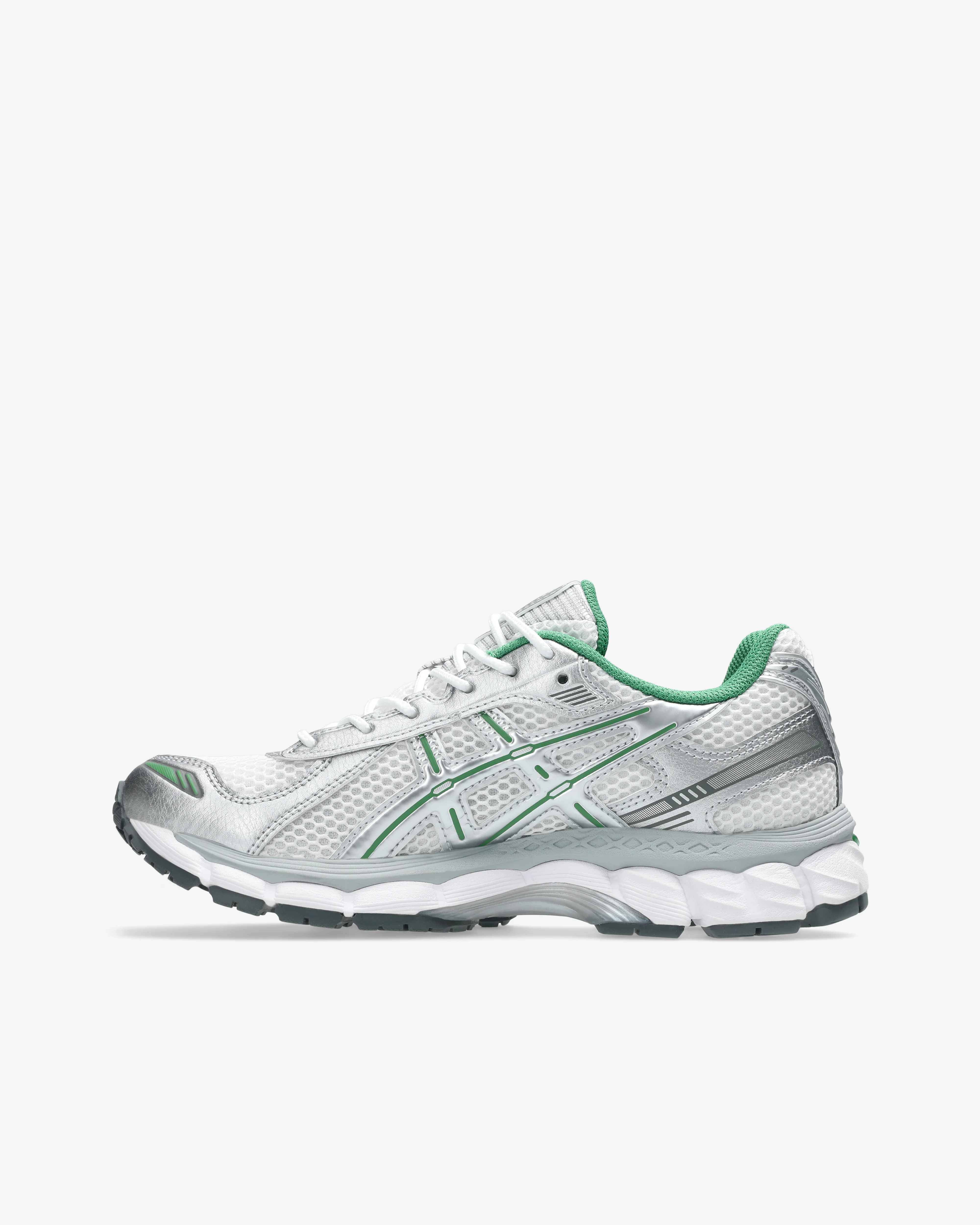 Asics - Men’s Gel-Kayano 12.1 - (White/Silver Green) - Image 2