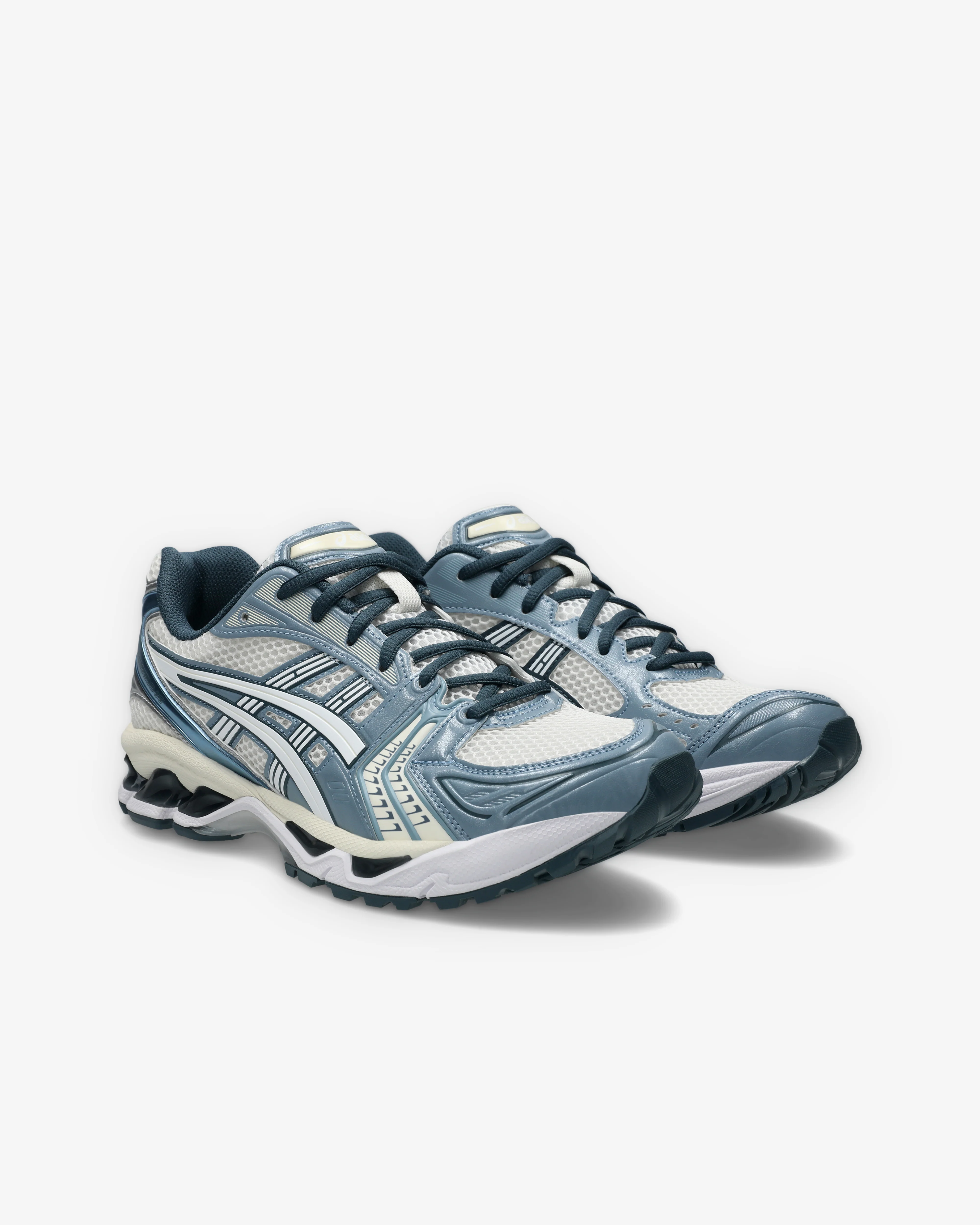 Asics - Men's Gel-Kayano 14 - (Cream/Raw Indigo) - Image 2