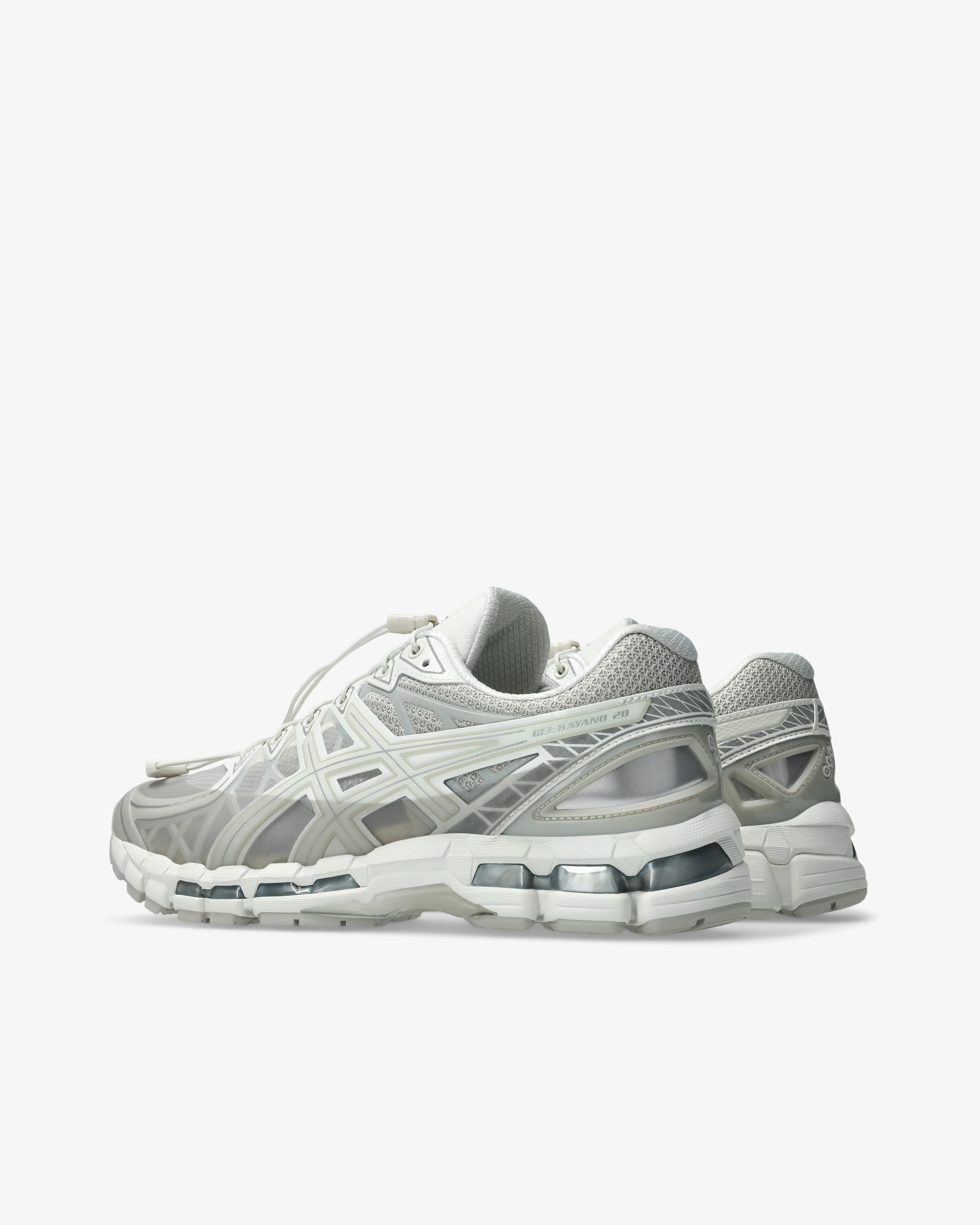 Asics - Men’s Unaffected Gel-Kayano 20 - (Cream/Lake Grey) - Image 4