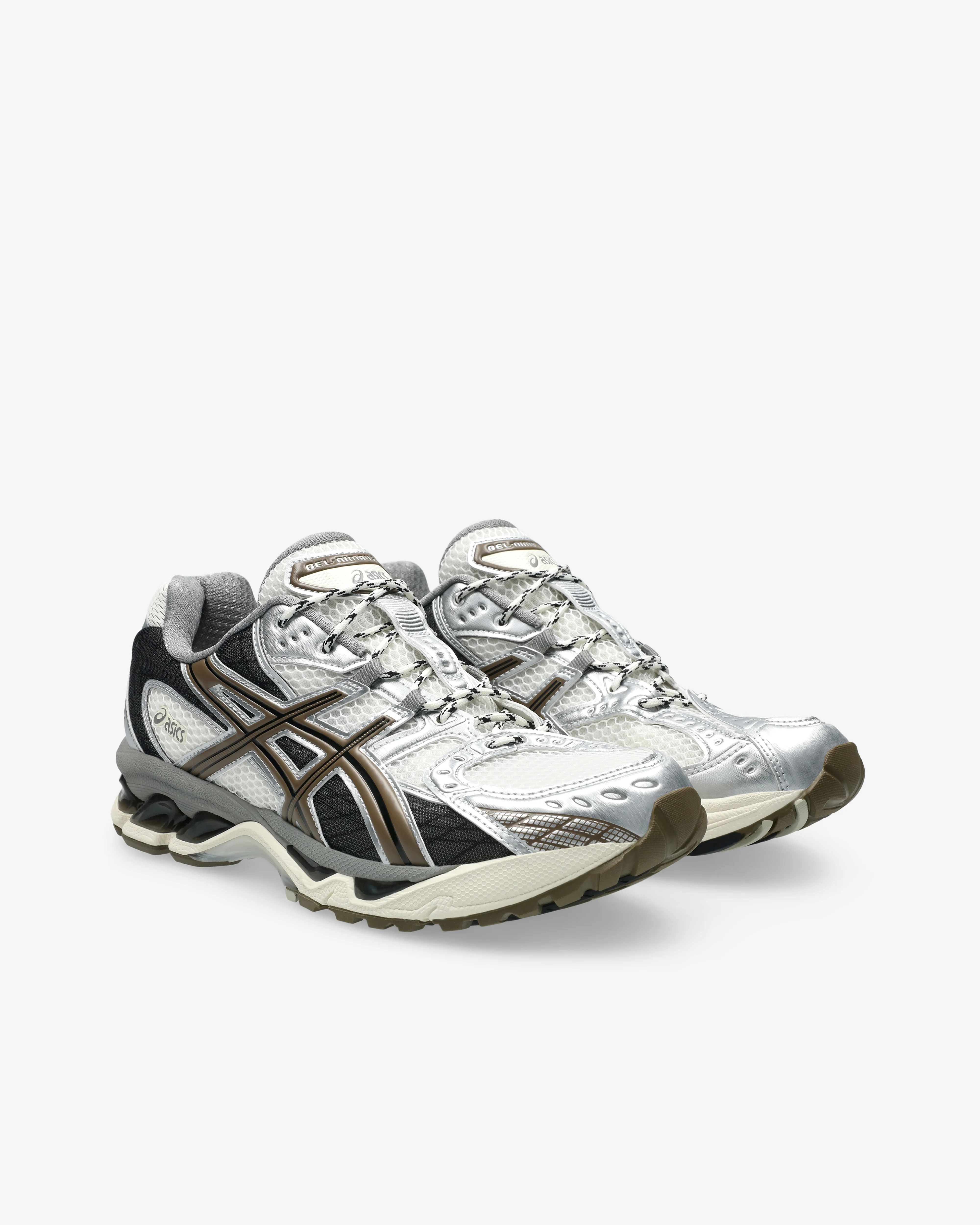 Asics - Men’s Gel-Nimbus 10.1 - (Cream/Pure Silver) - Image 3