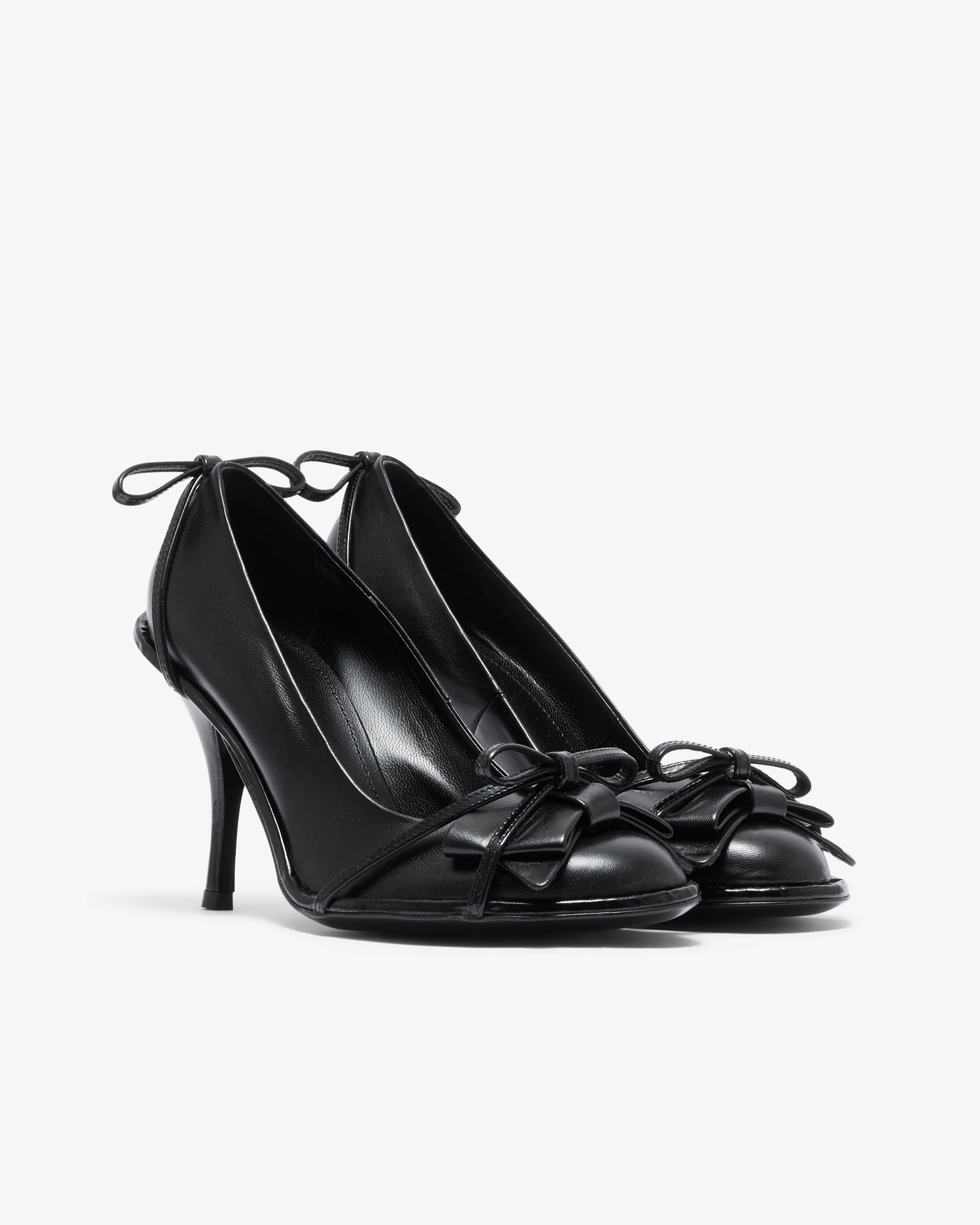 August Barron - Women's Double Pump - (Black) - Image 2