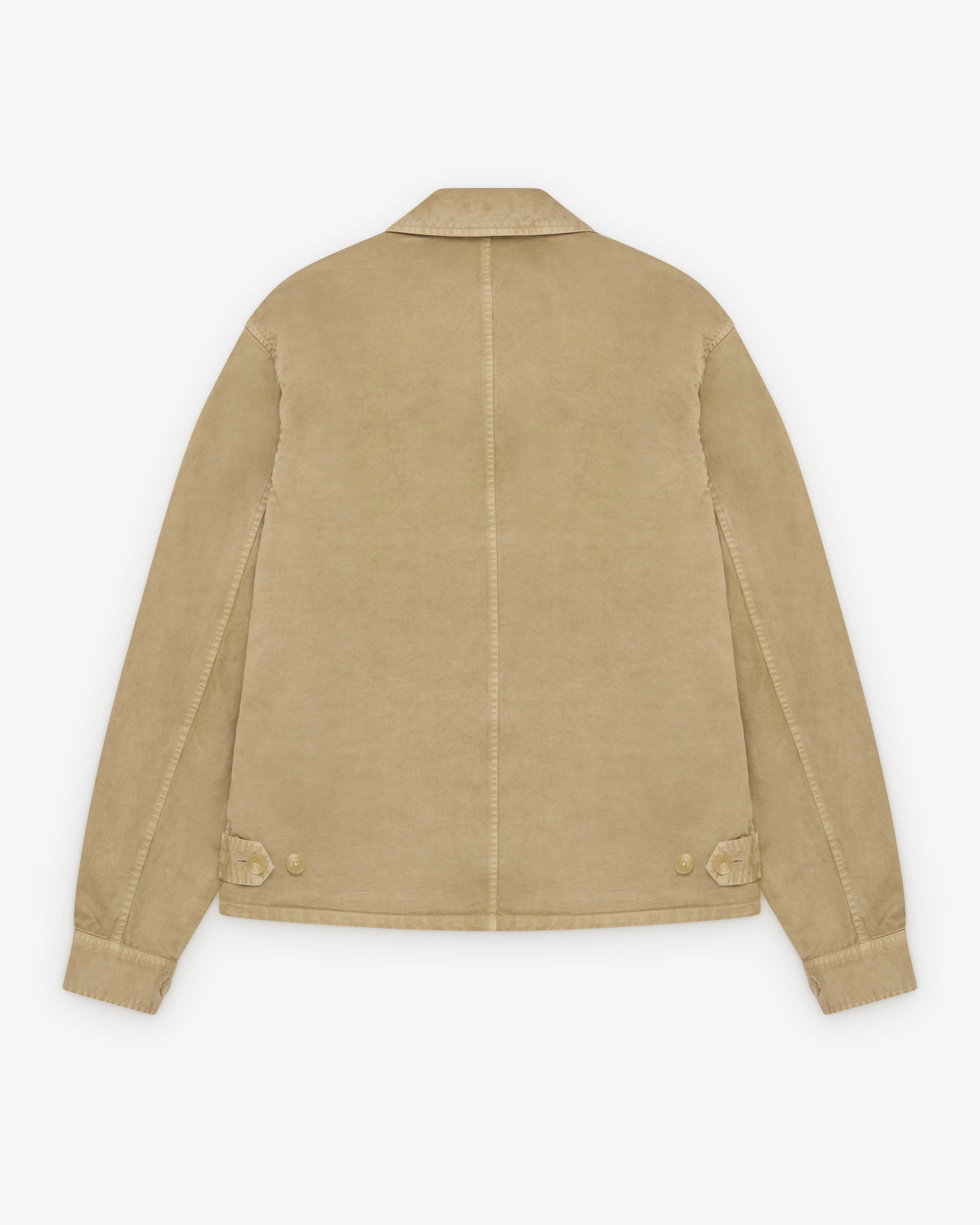 Auralee - Men's Finx Light Chino Jacket - (Beige) - Image 2