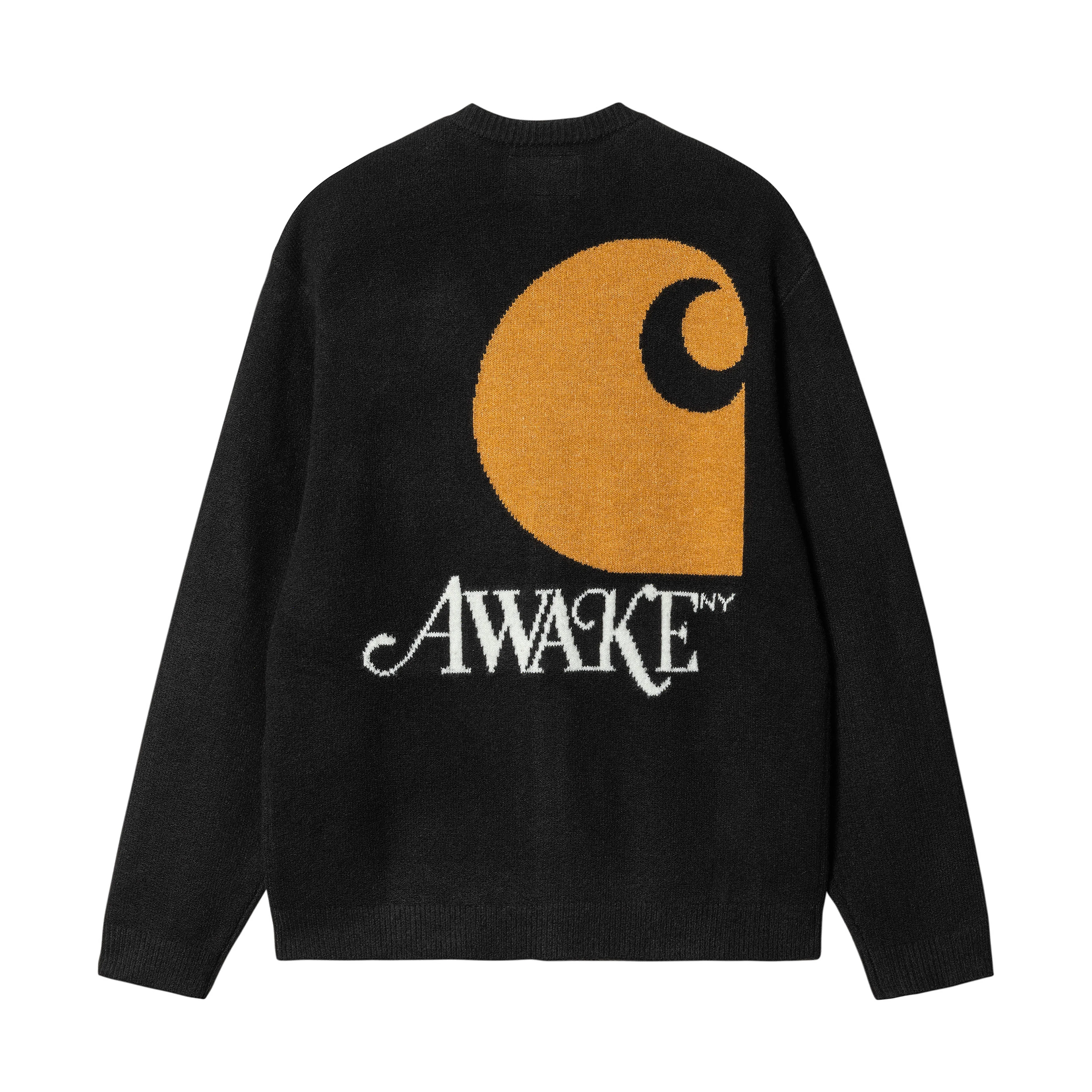 Awake NY - Carhartt WIP Cardigan - (Black) - Image 2