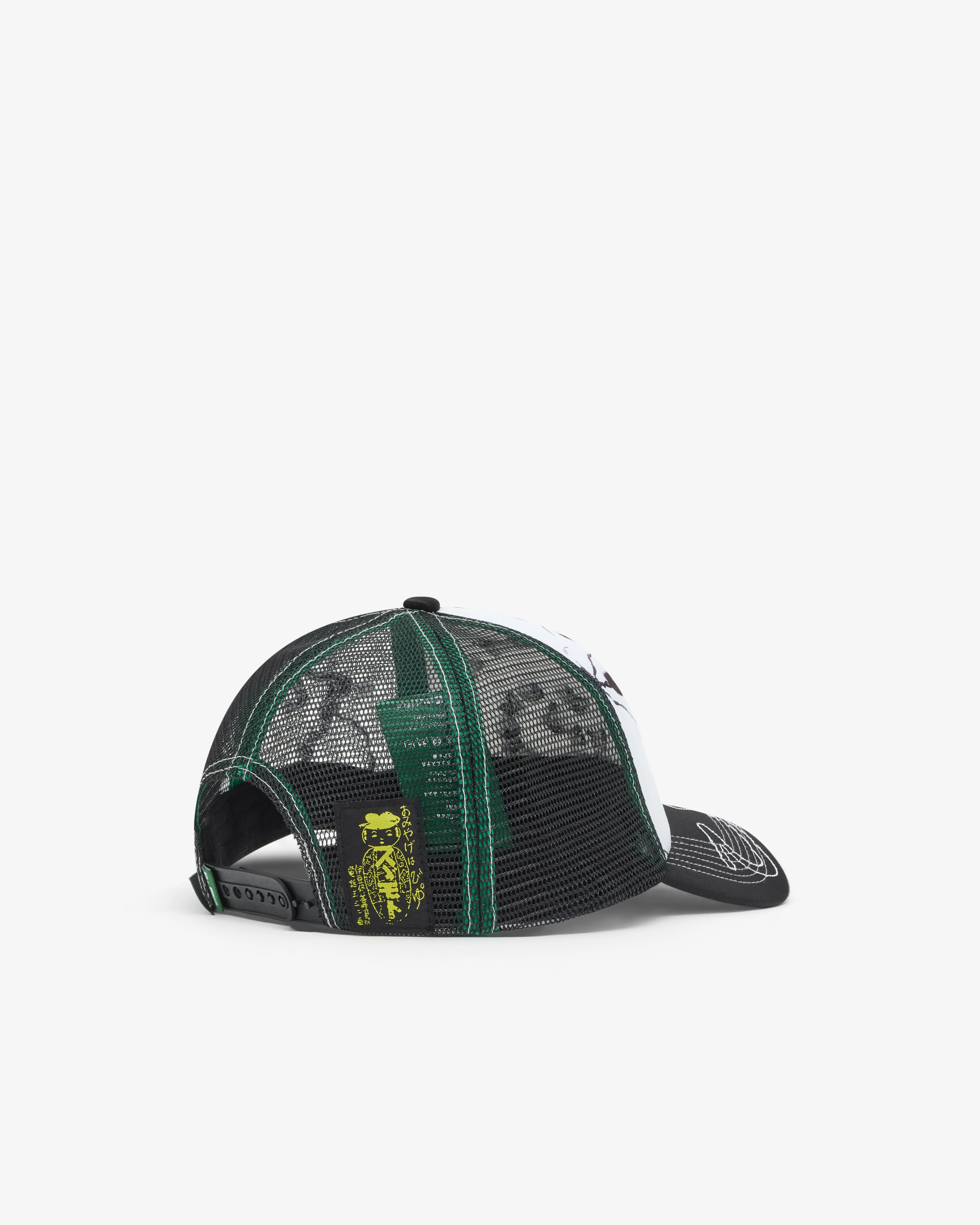 B.Eautiful - Men's B.I Foam Trucker Hat - (Black/White) - Image 3