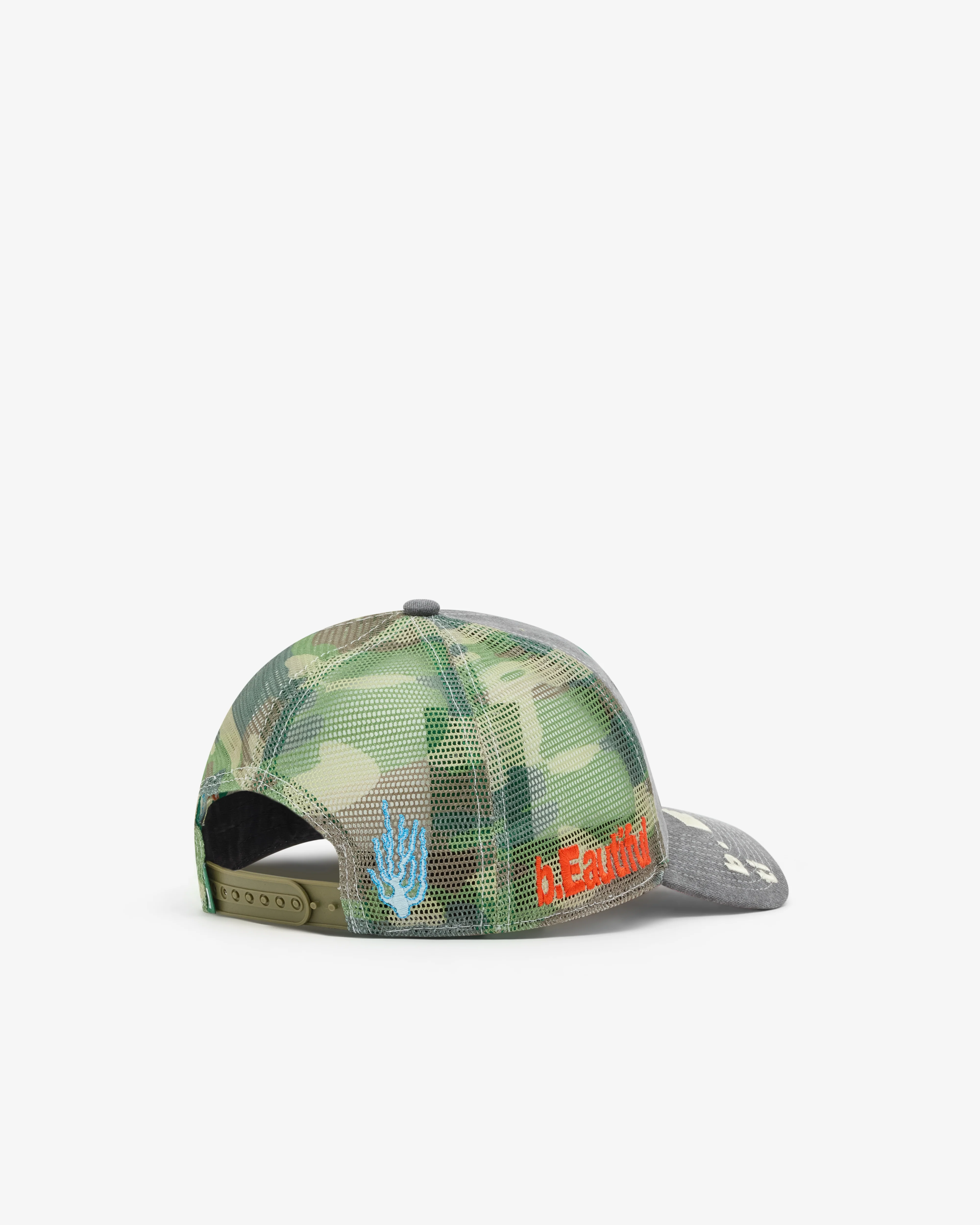 B.Eautiful - Men's Biyu Hat - (Washed Black) - Image 3