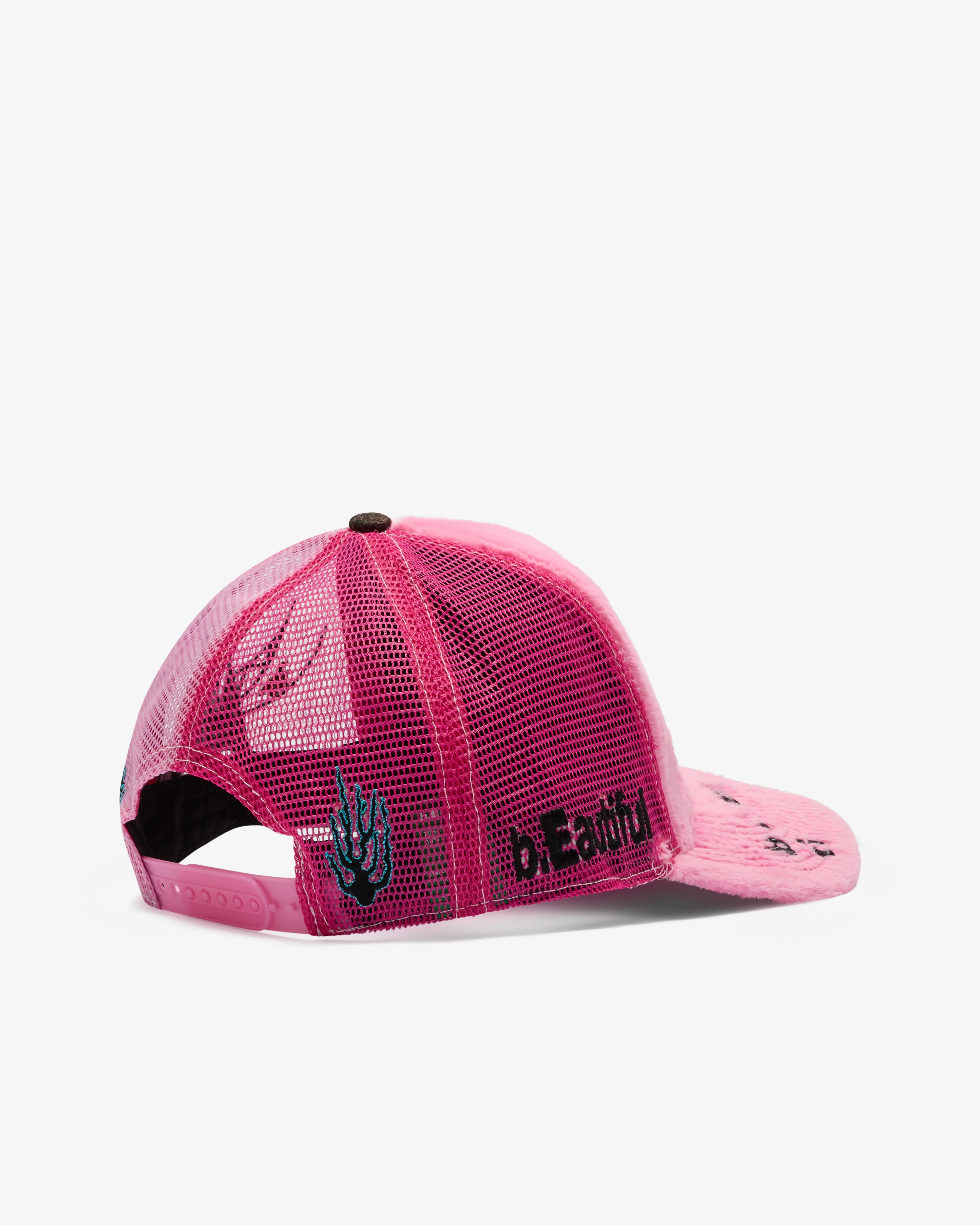 B.Eautiful - Men’s Biyu Trucker Hat - (Pink) - Image 3