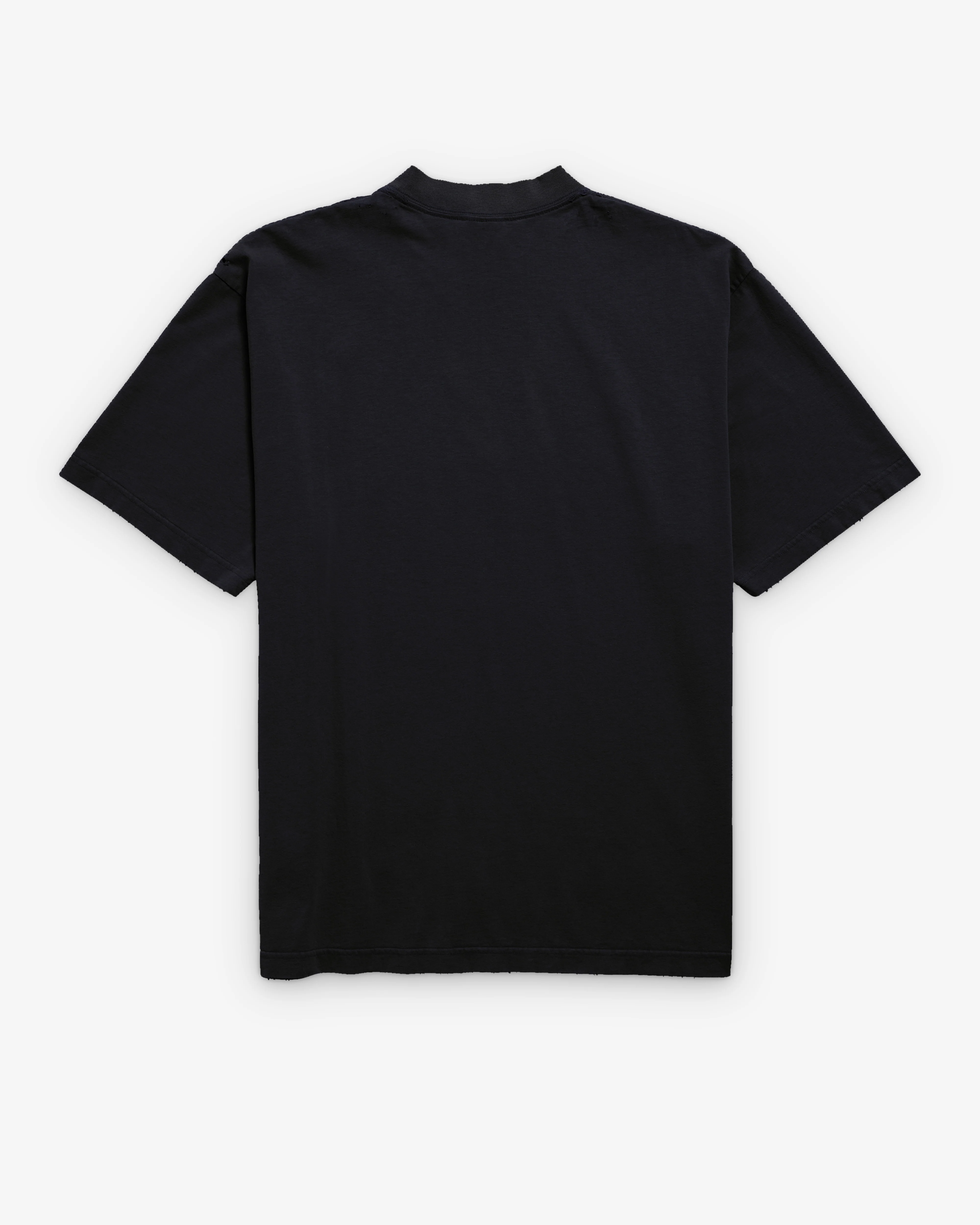 Balenciaga  - Men's Messy Spray T-shirt - (Black) - Image 2