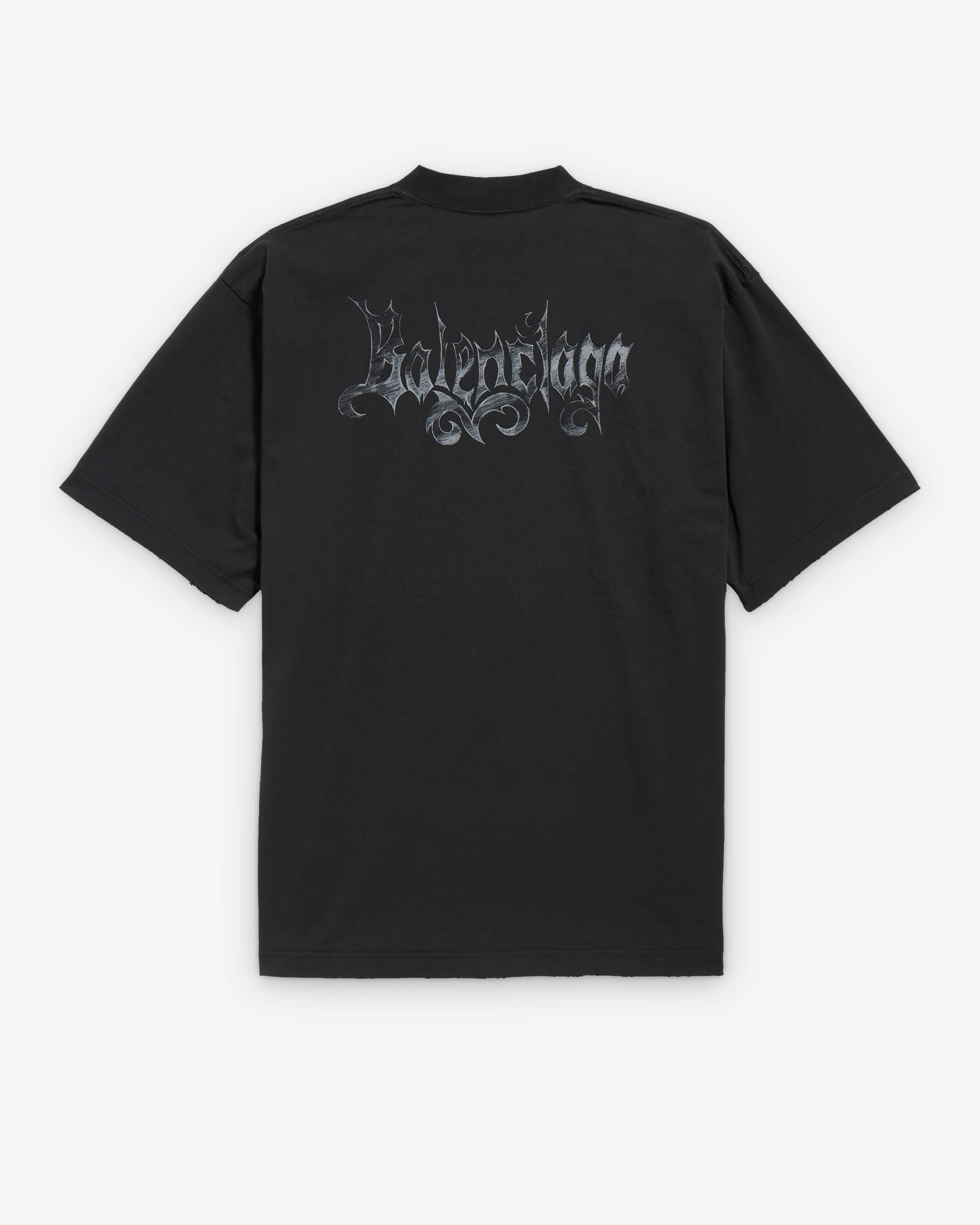 Balenciaga - Sketchy Medium Fit T-Shirt - (Black) - Image 2