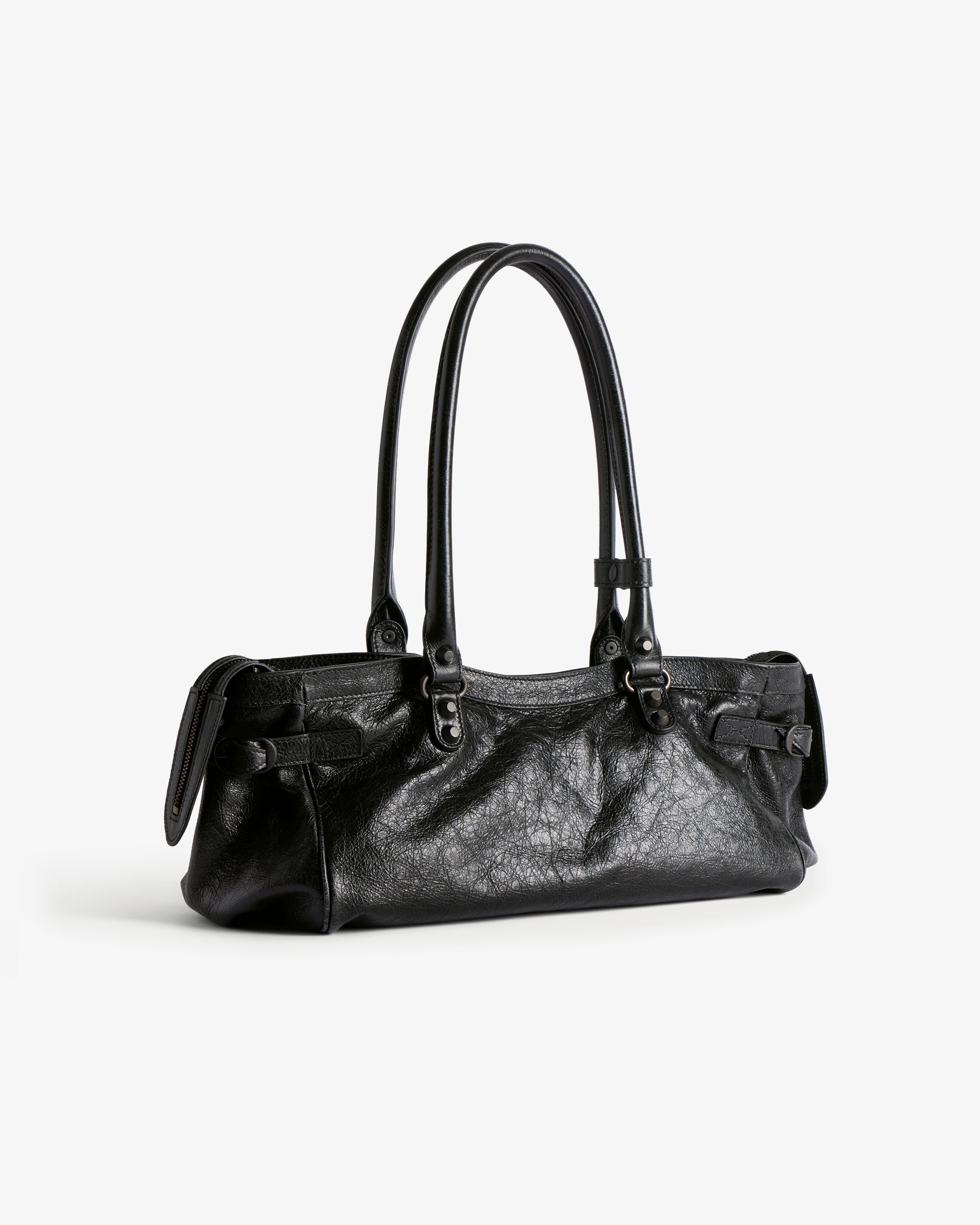 Balenciaga - Women's Le City Bag East West - (Black) - Image 2