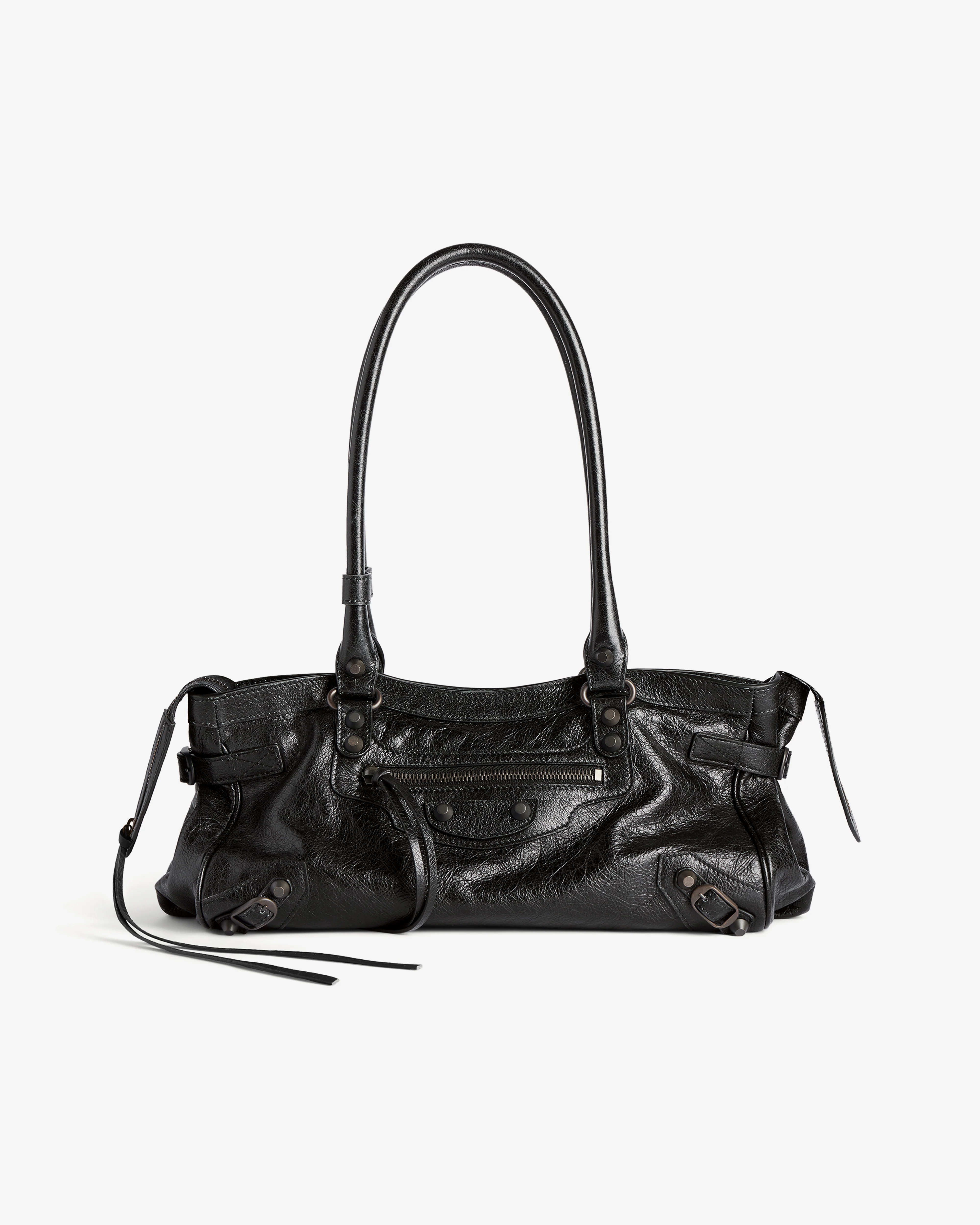 Balenciaga - Women's Le City Bag East West - (Black) - Image 4
