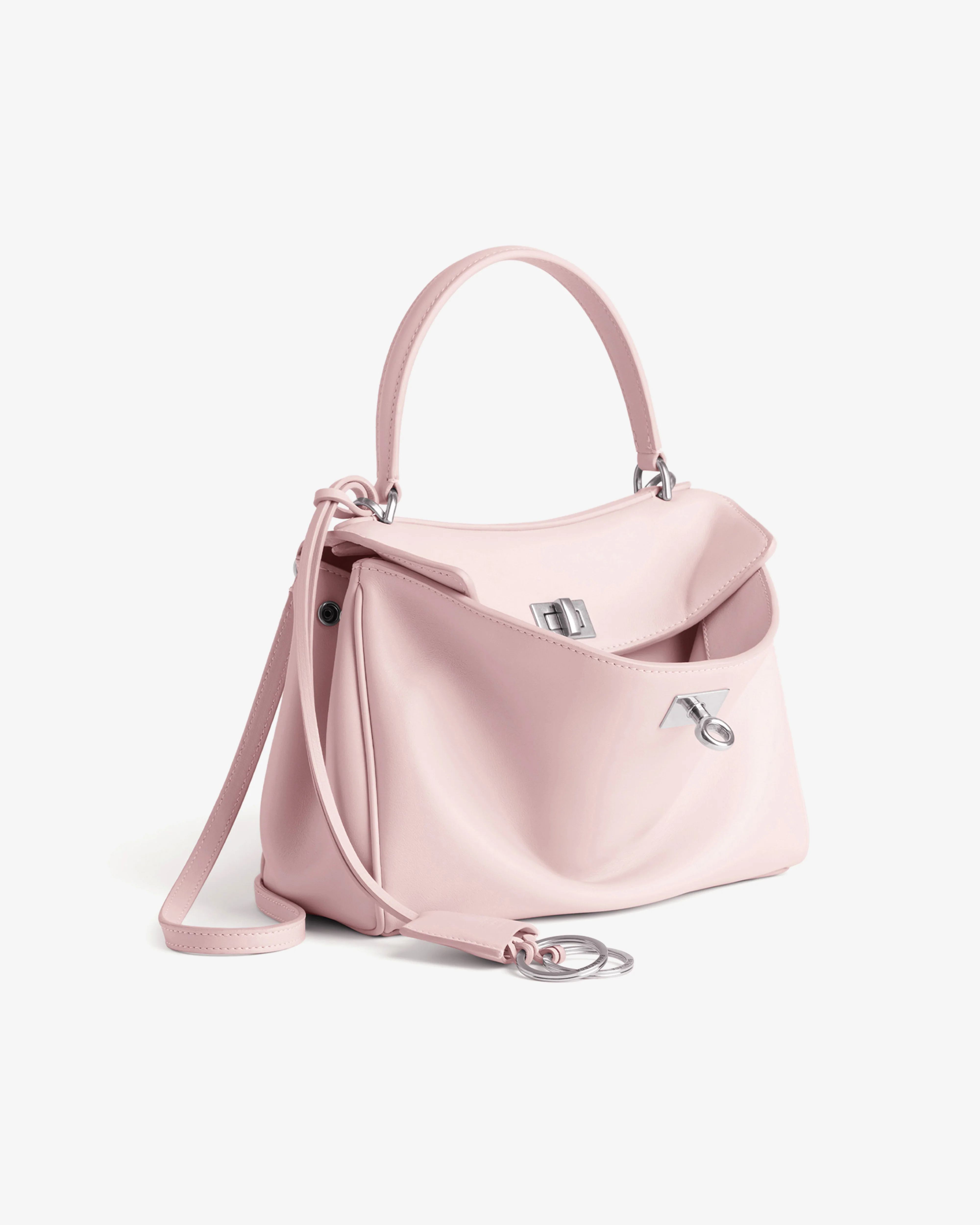 Balenciaga - Women's Mini Rodeo Handbag - (Smooth Pink) - Image 3