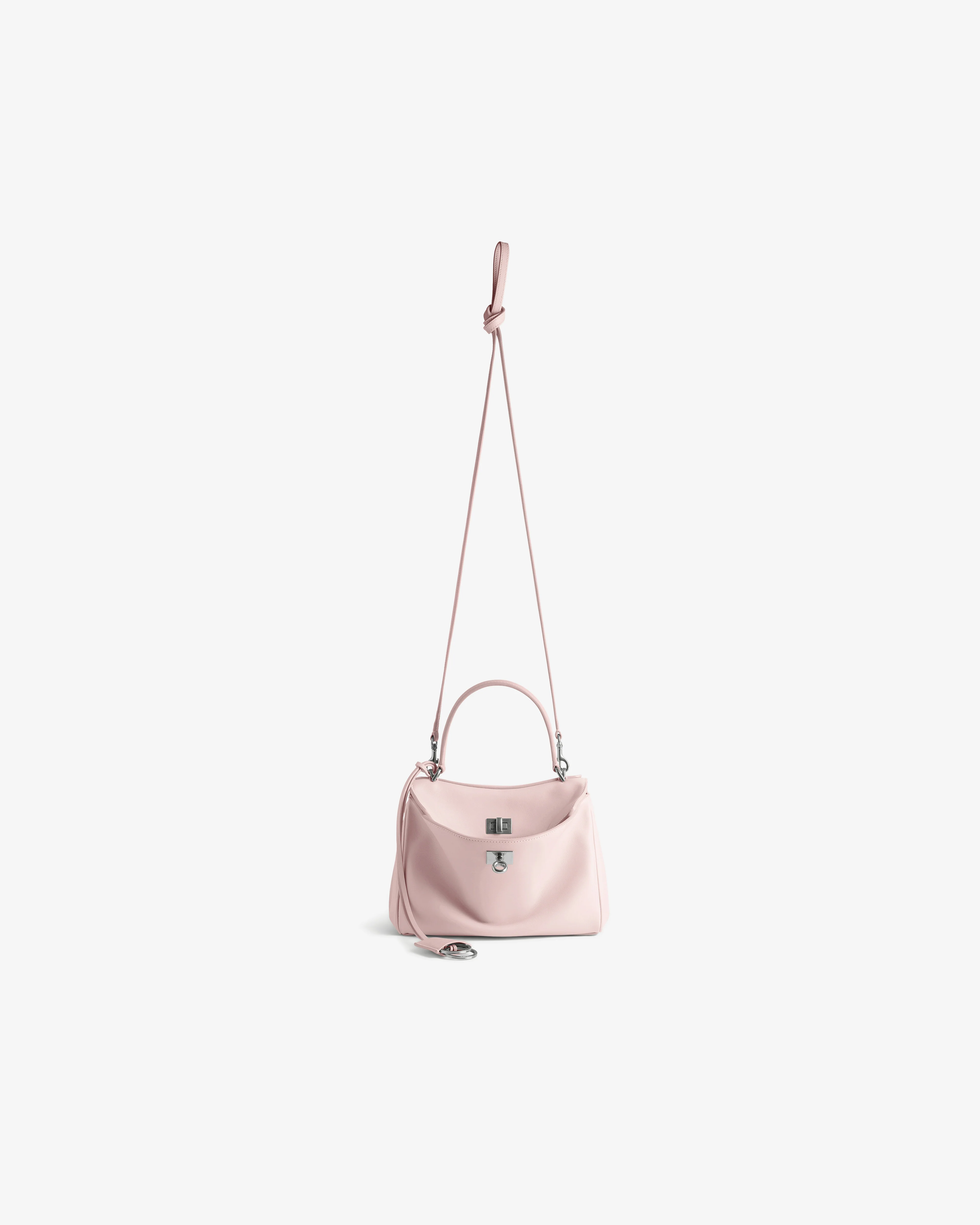 Balenciaga - Women's Mini Rodeo Handbag - (Smooth Pink) - Image 5