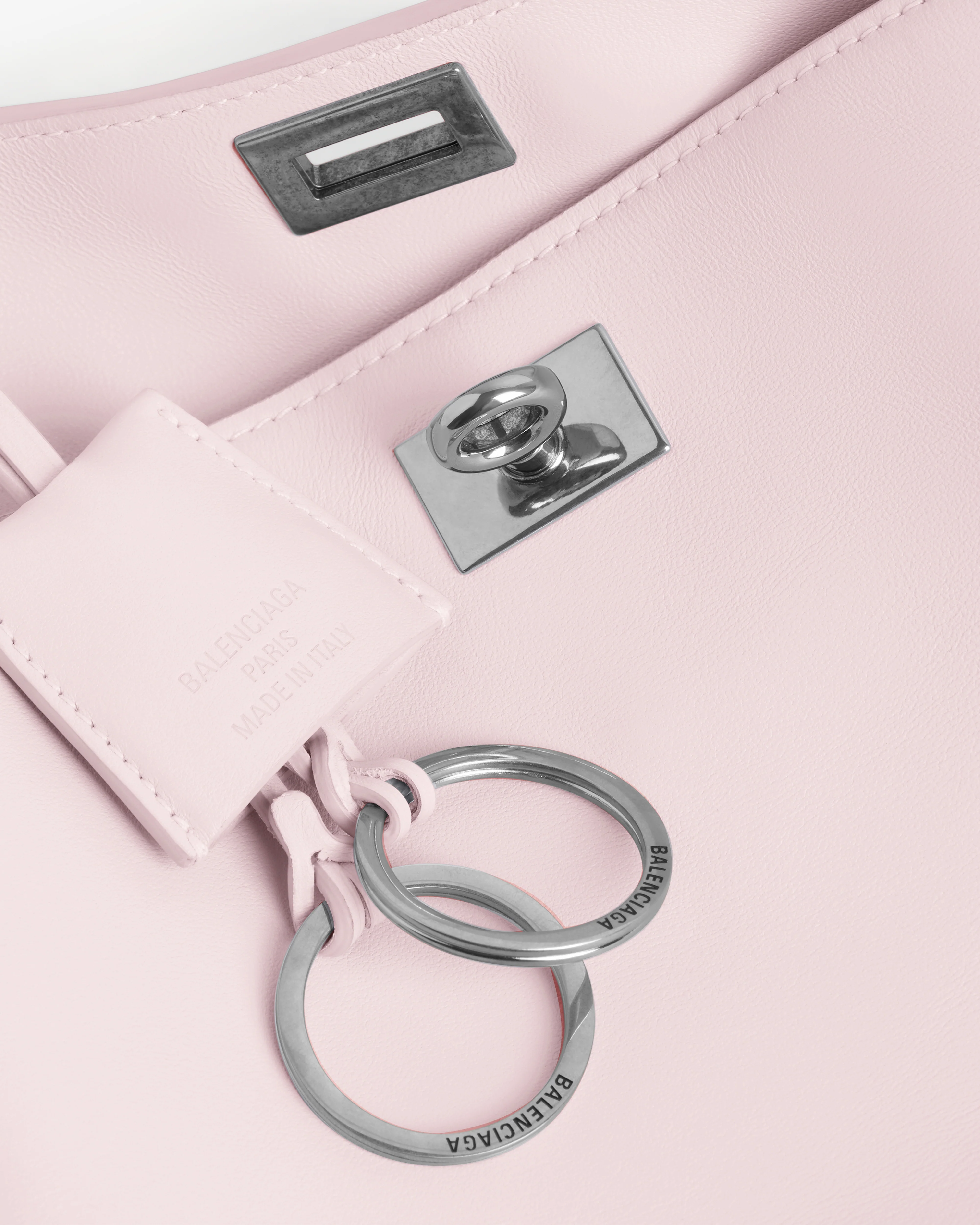 Balenciaga - Women's Mini Rodeo Handbag - (Smooth Pink) - Image 6