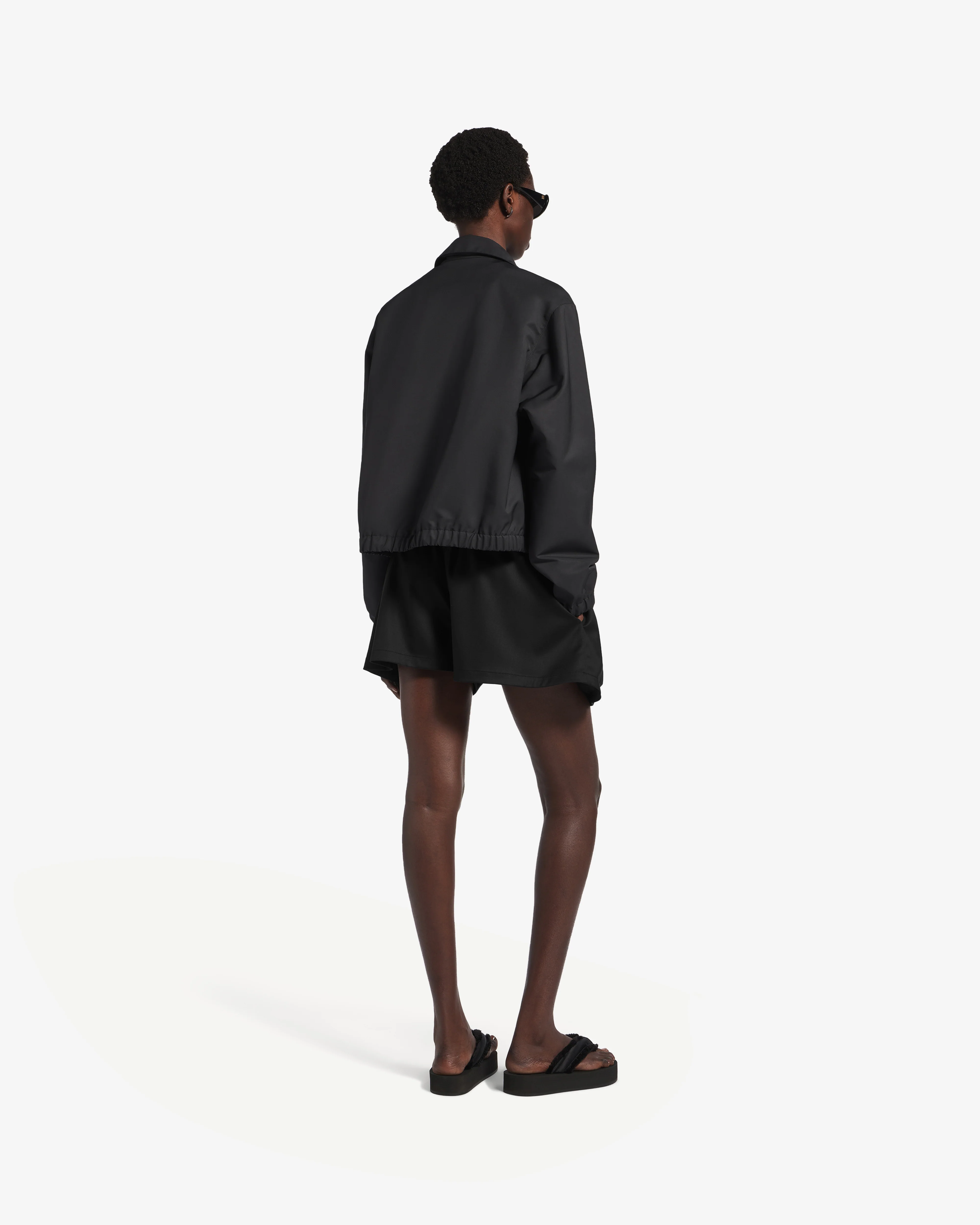 Balenciaga - Women's A-Line Boxer Shorts - (Black) - Image 3