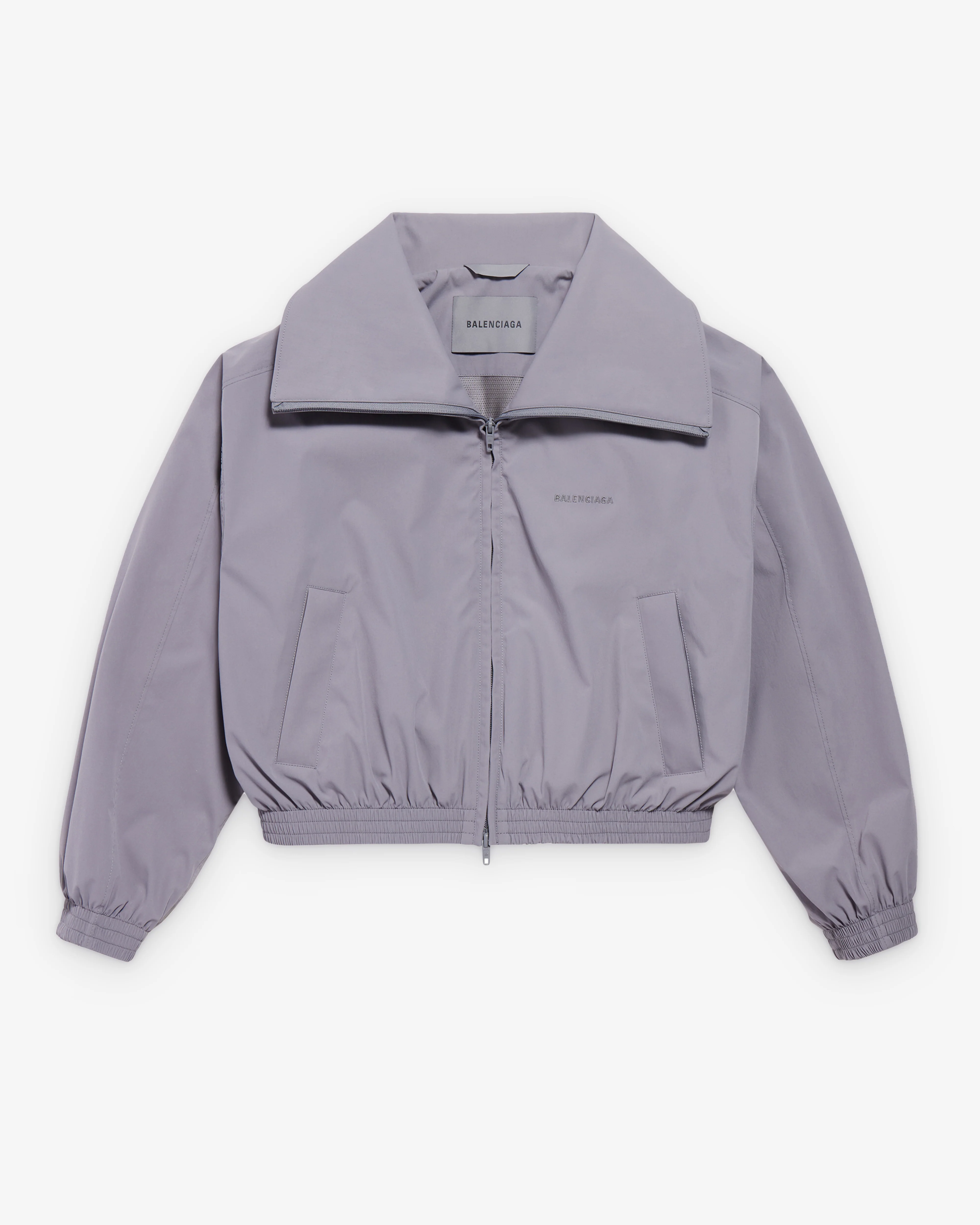 Balenciaga  - Women's High Collar Tracksuit Jacket - (Lilac)