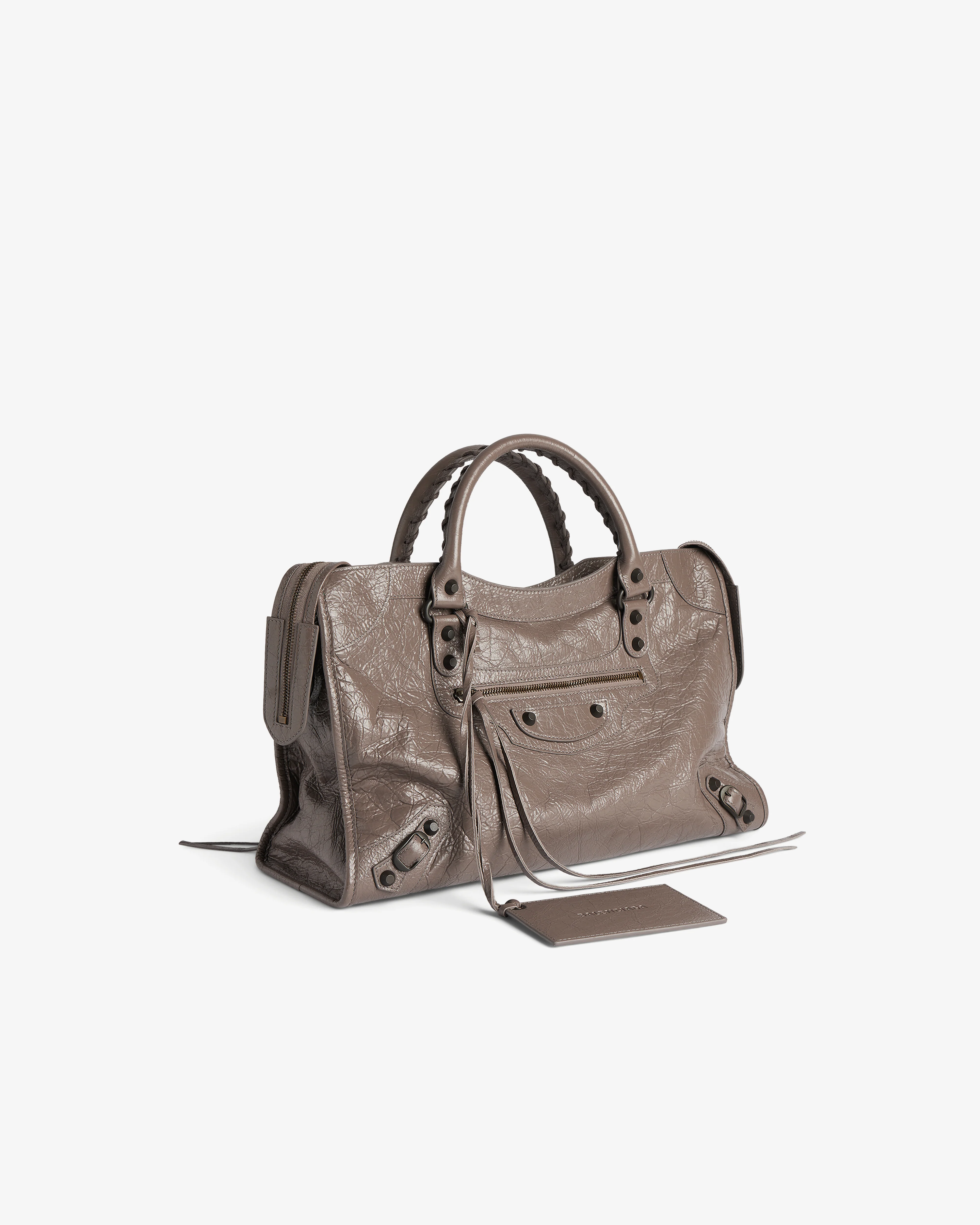 Balenciaga - Women's Le City Bag Medium - (Dark Noix) - Image 5