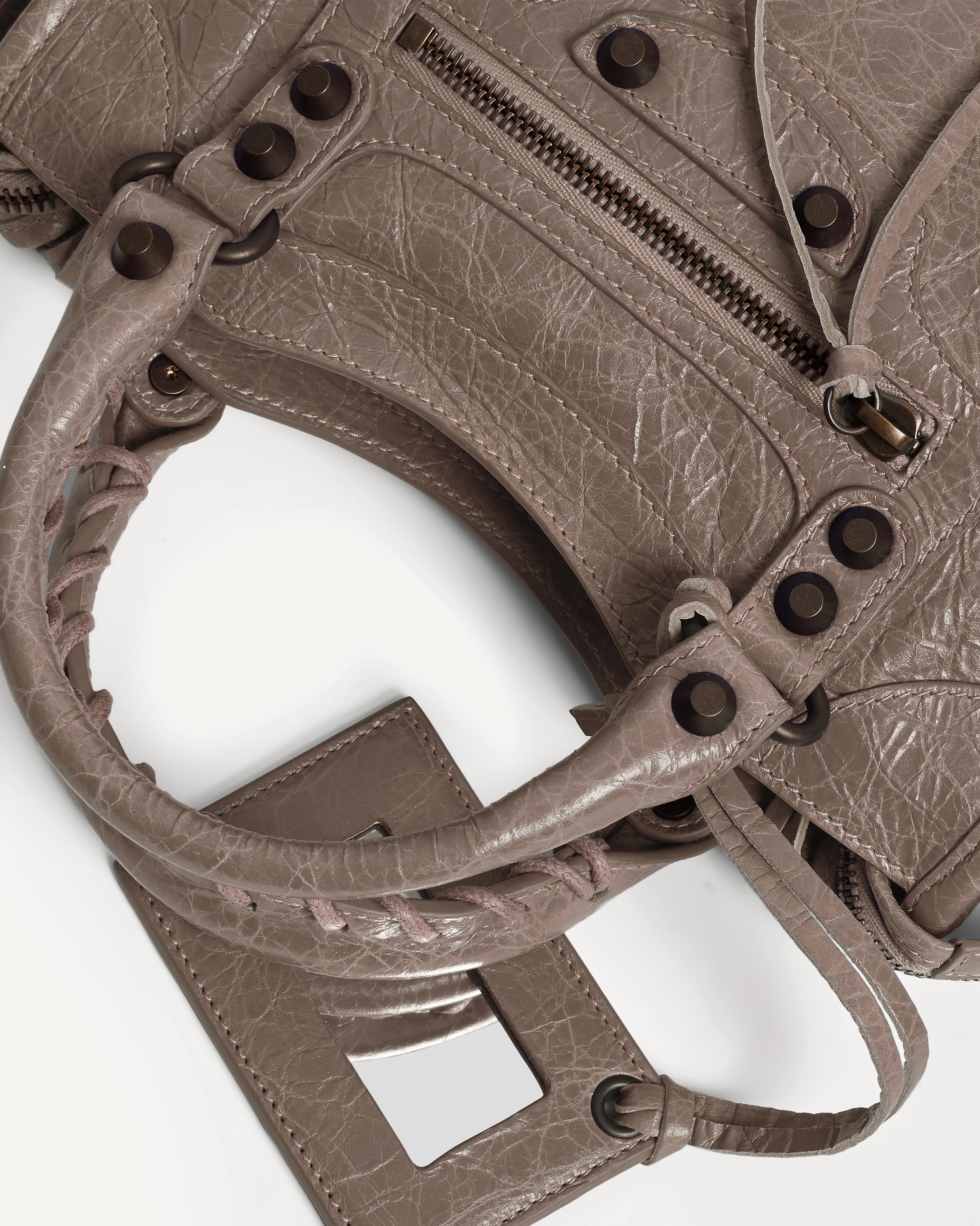 Balenciaga - Women's Le City Mini Bag - (Dark Noix) - Image 6