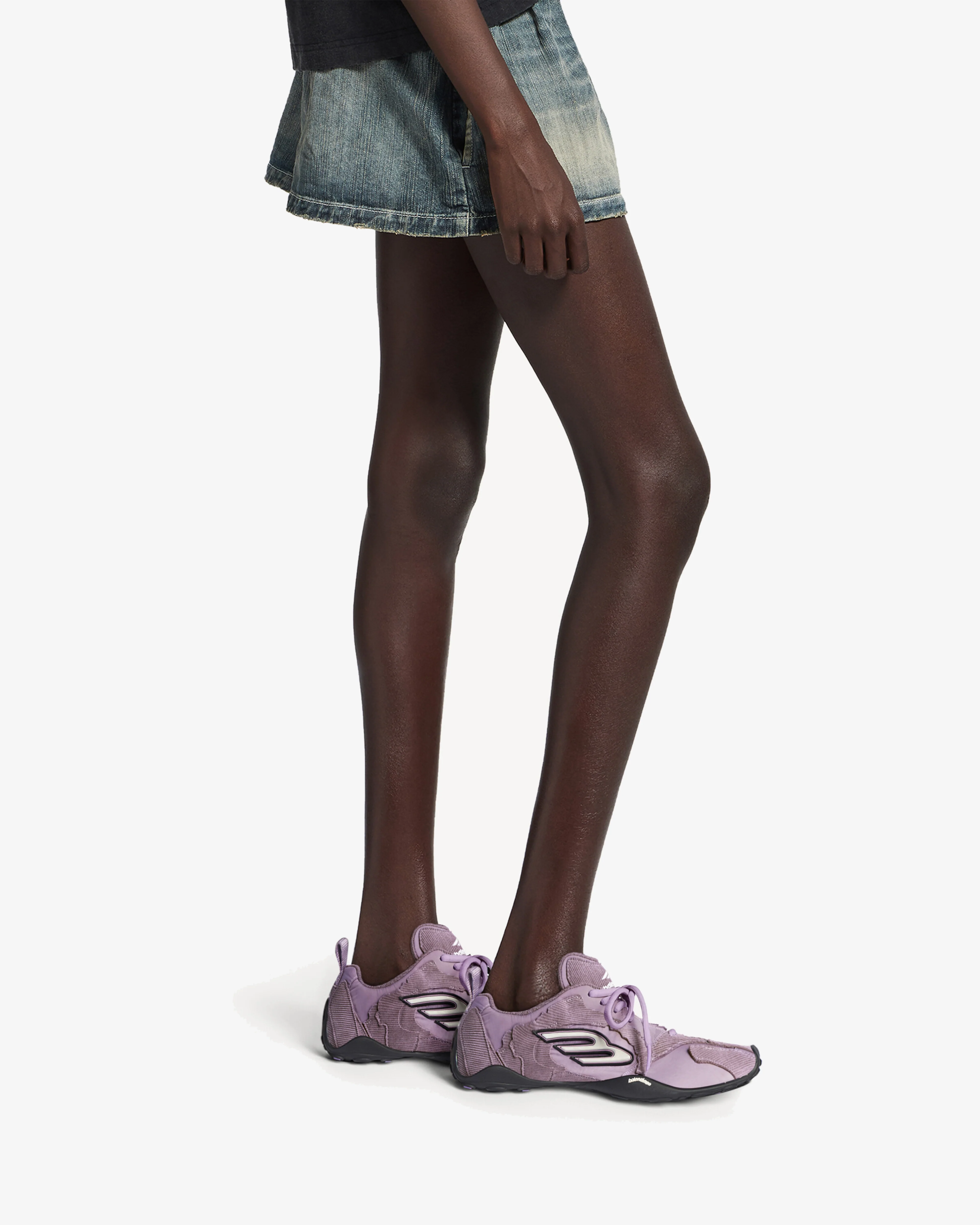 Balenciaga  - Women's Monday Ultra Trainers - (Lilac) - Image 3