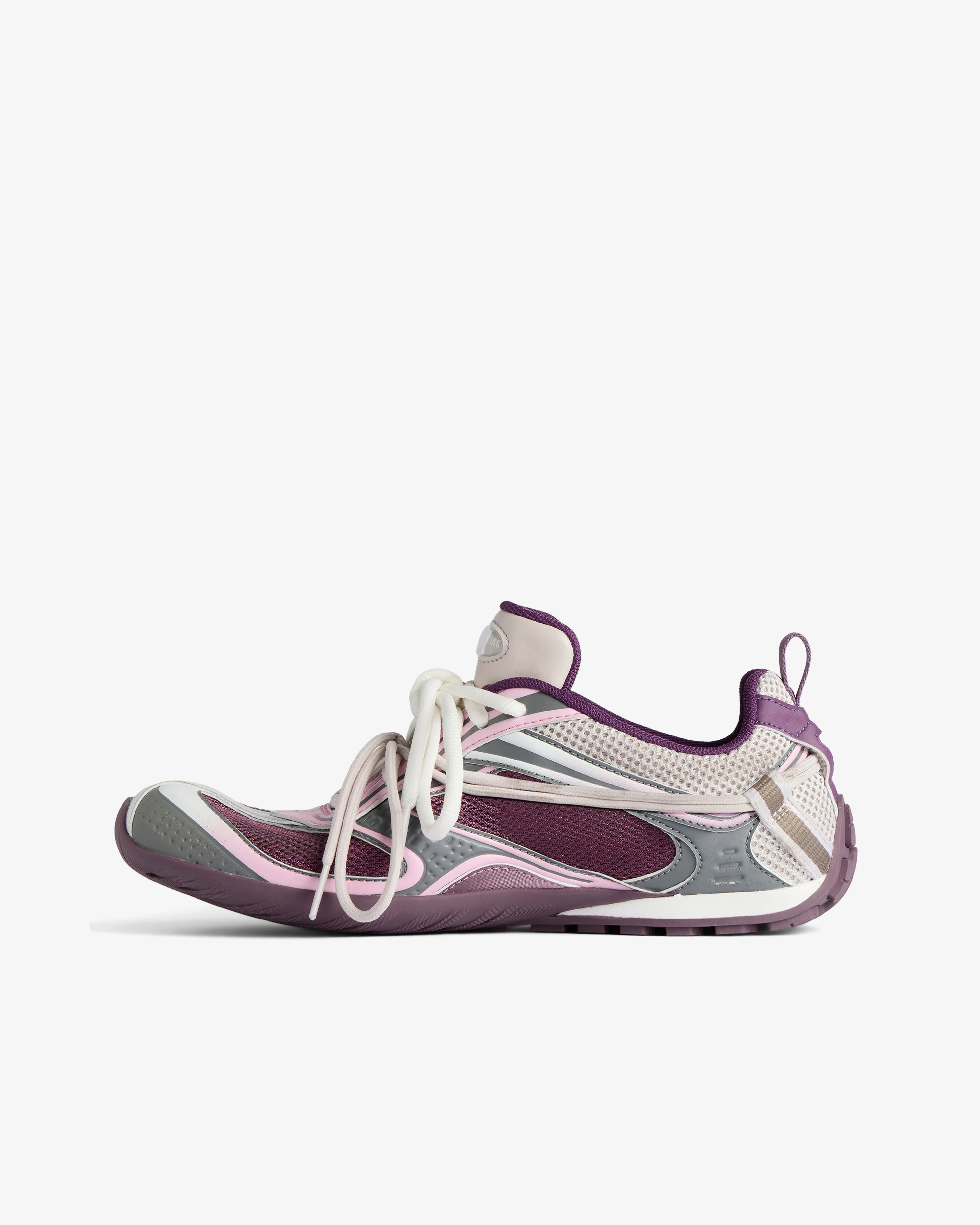 Balenciaga - Women's Radar Gradient Line Trainers - (Purple/Grey) - Image 4